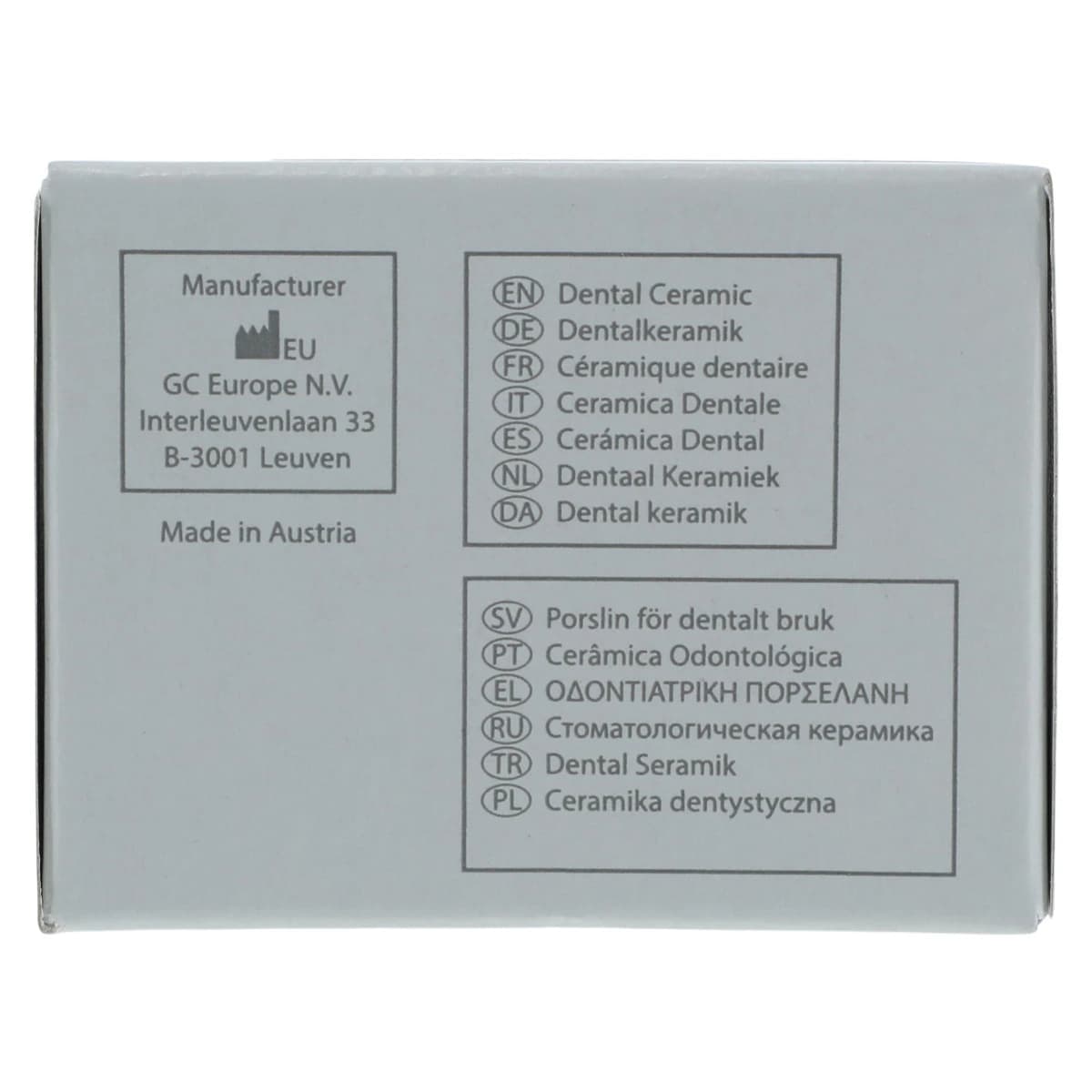GC Initial Spectrum Glaze Powder, 10 g, for Zr/Ti and InVivo/InSitu Restorations thumbnail 8