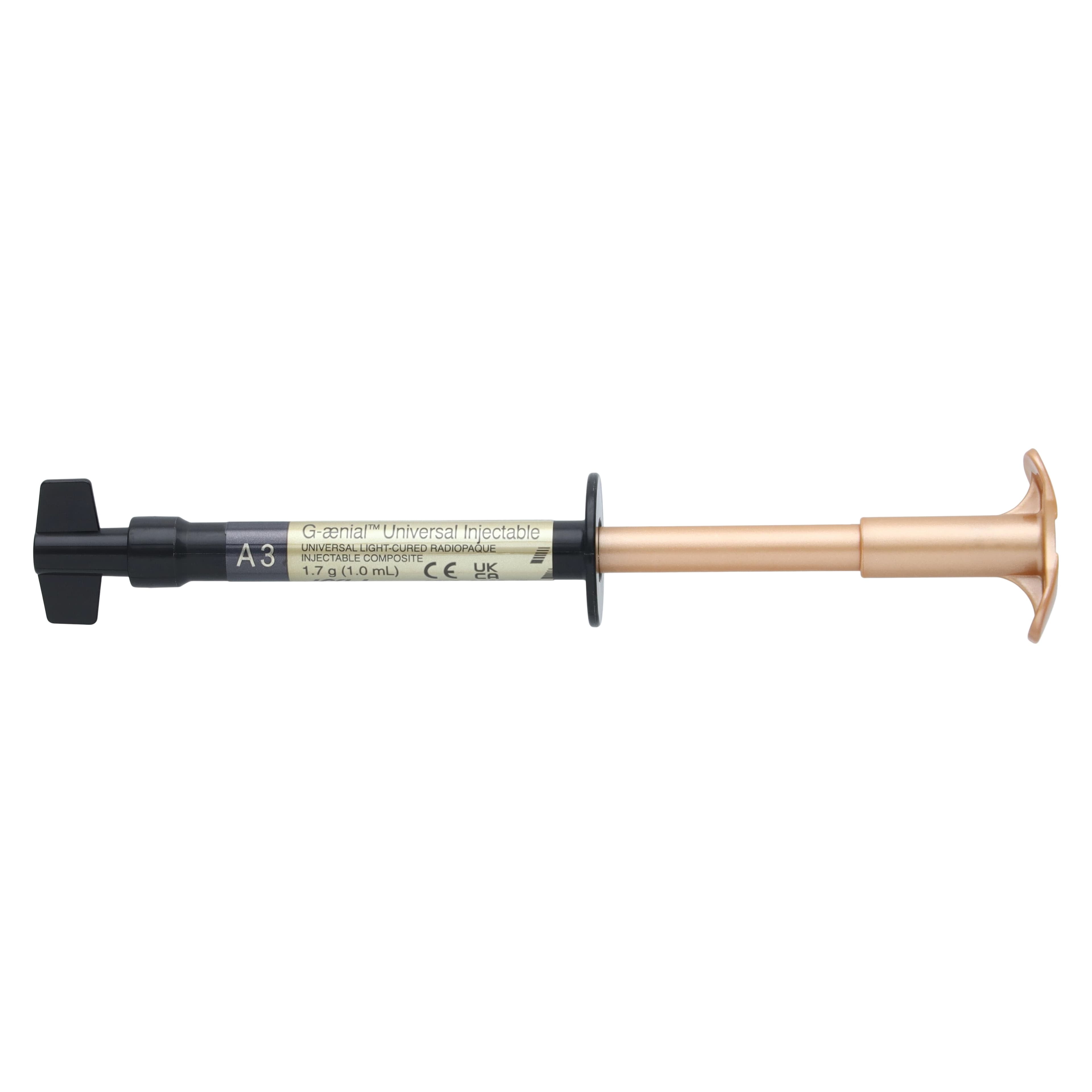 G-aenial Universal Injectable Composite, Shade A3, 1.7g (1.0mL) Syringe, Pack of 2, 012366 thumbnail 2
