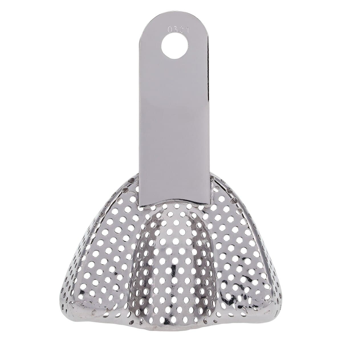 GC America COE Nickel-Plated Perforated Pedodontic Impression Tray, Upper #14 Extra Small, 1/Pack, 260141 thumbnail 3