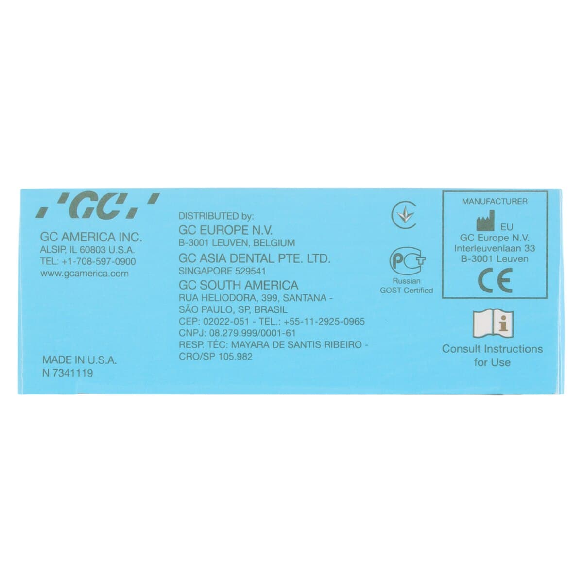 GC America COE Nickel-Plated Perforated Pedodontic Impression Tray, Upper #14 Extra Small, 1/Pack, 260141 thumbnail 4