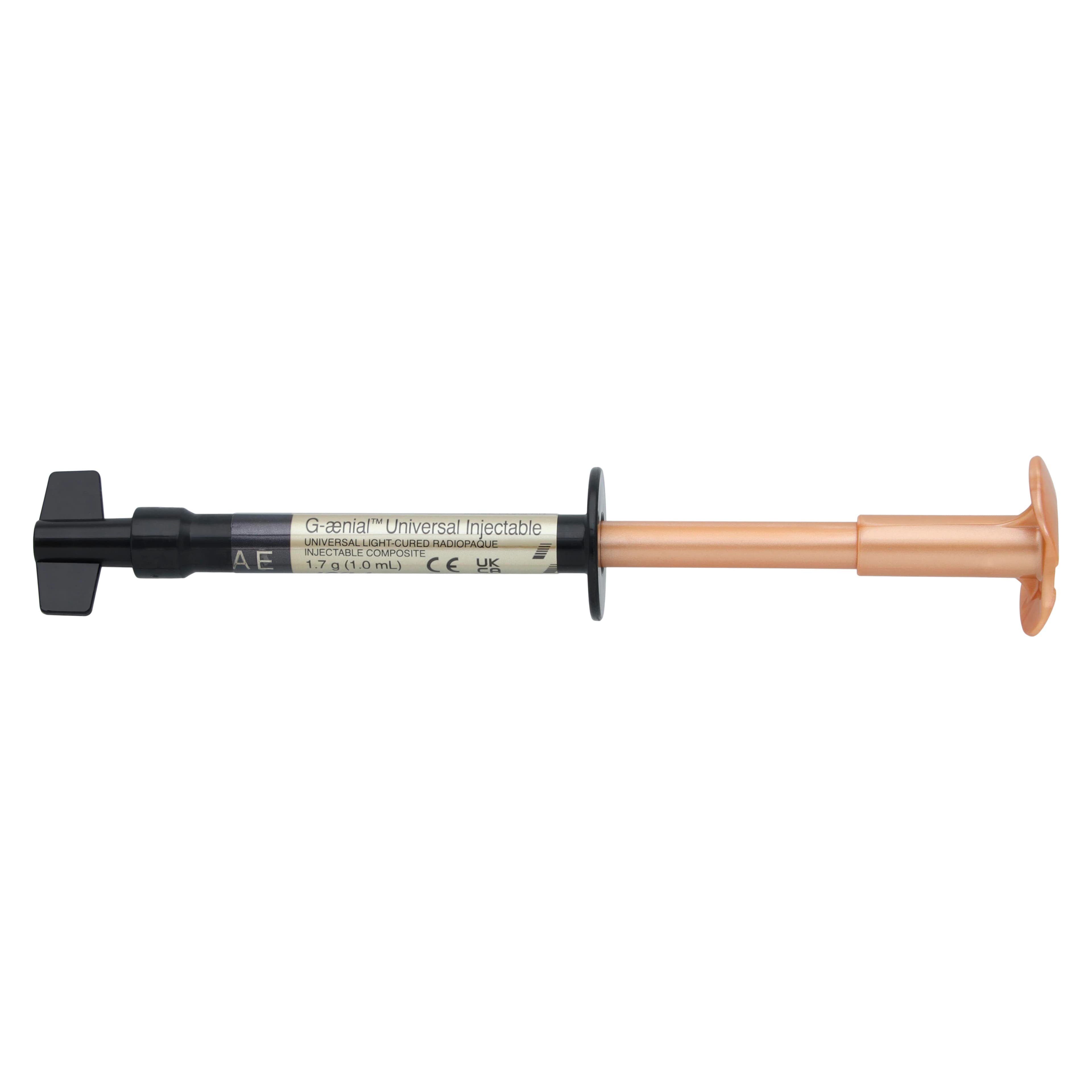 G-aenial Universal Injectable Composite Syringe, Shade AE, 1.7 g (1.0 mL), 2/Pkg, 012377 thumbnail 2