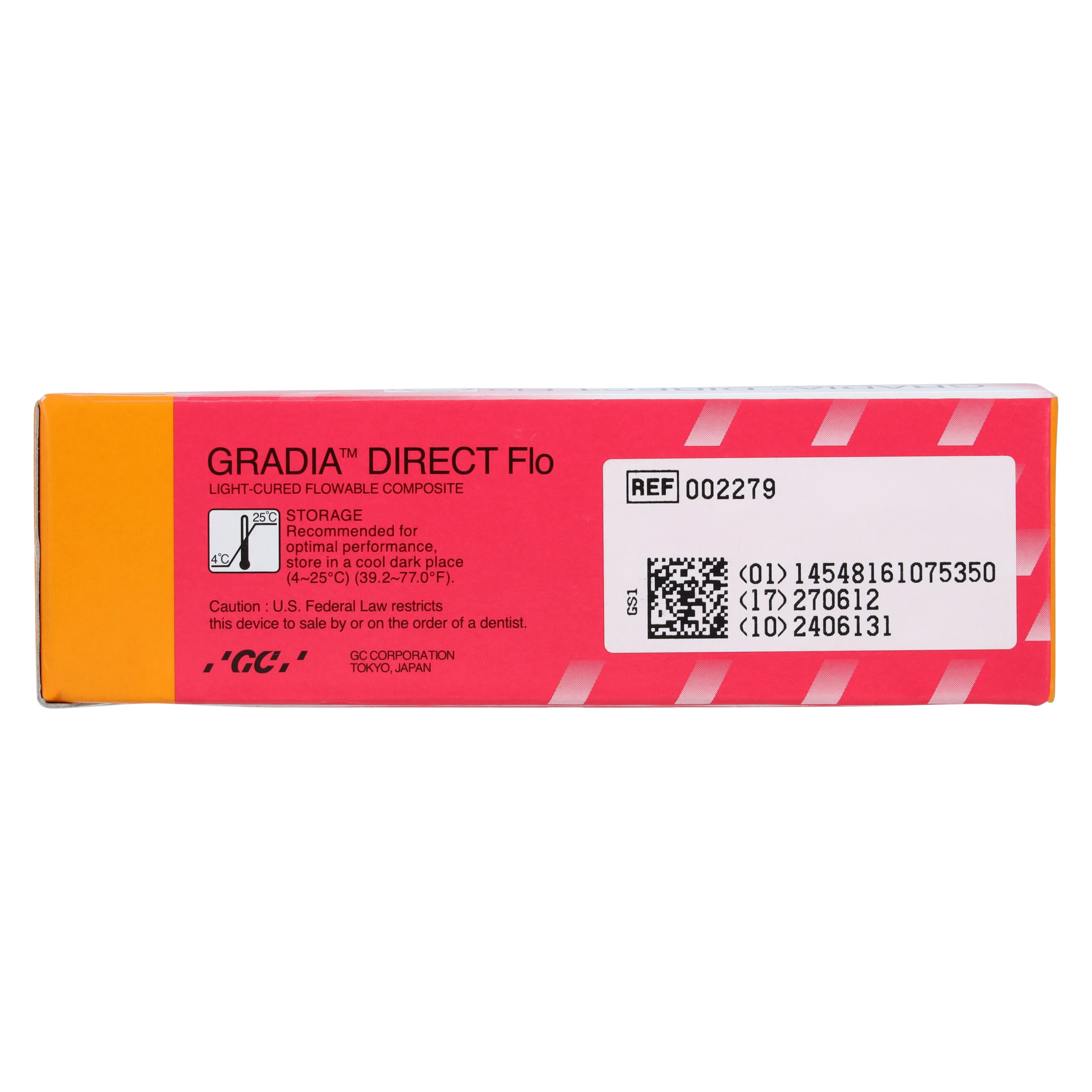 Gradia Direct Flo Flowable Composite, Shade A2, Light-Cure, Syringe Refill, 1.5 g, 2/Pk, 002279 thumbnail 6