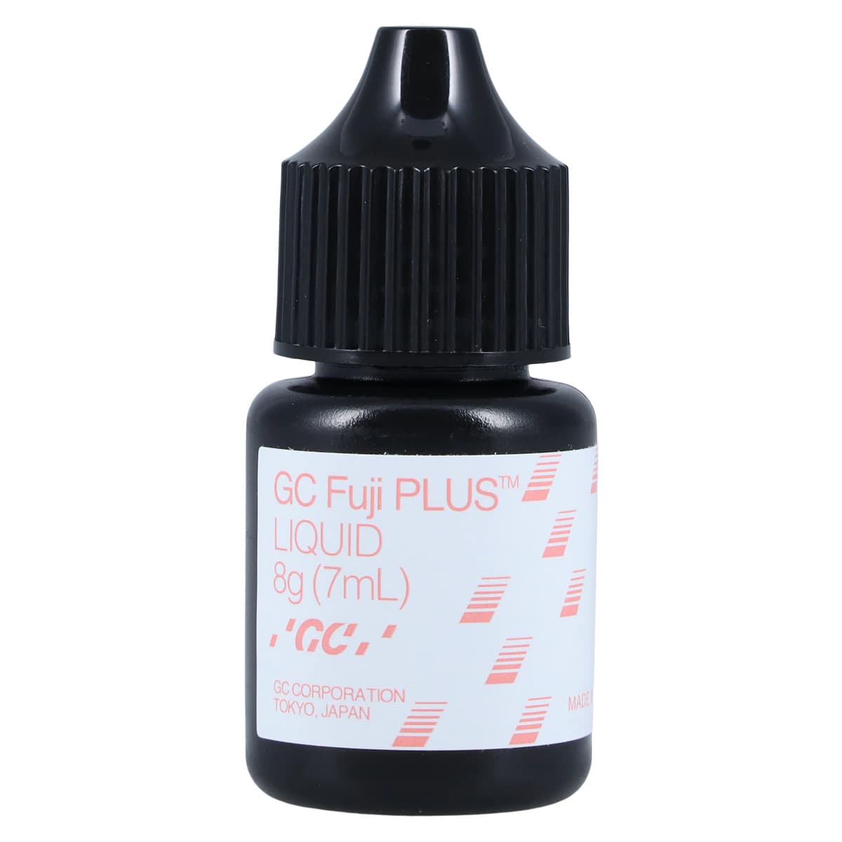 GC Fuji PLUS Resin-Reinforced Glass Ionomer Luting Cement Liquid Refill, 7 mL Bottle, 431091 thumbnail 2