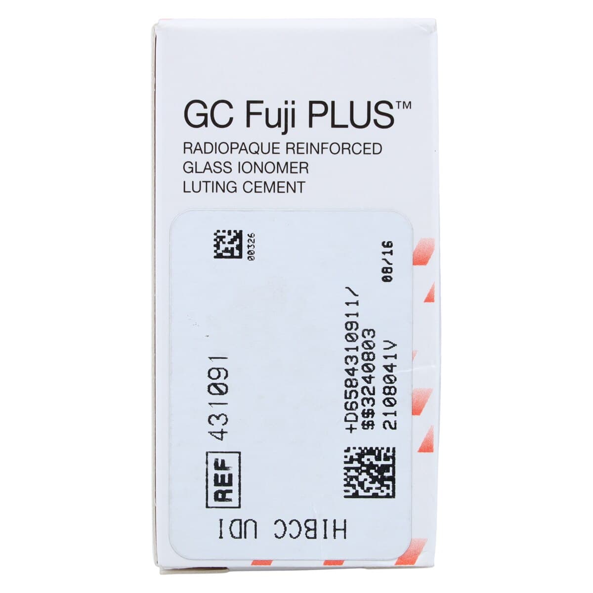 GC Fuji PLUS Resin-Reinforced Glass Ionomer Luting Cement Liquid Refill, 7 mL Bottle, 431091 thumbnail 6