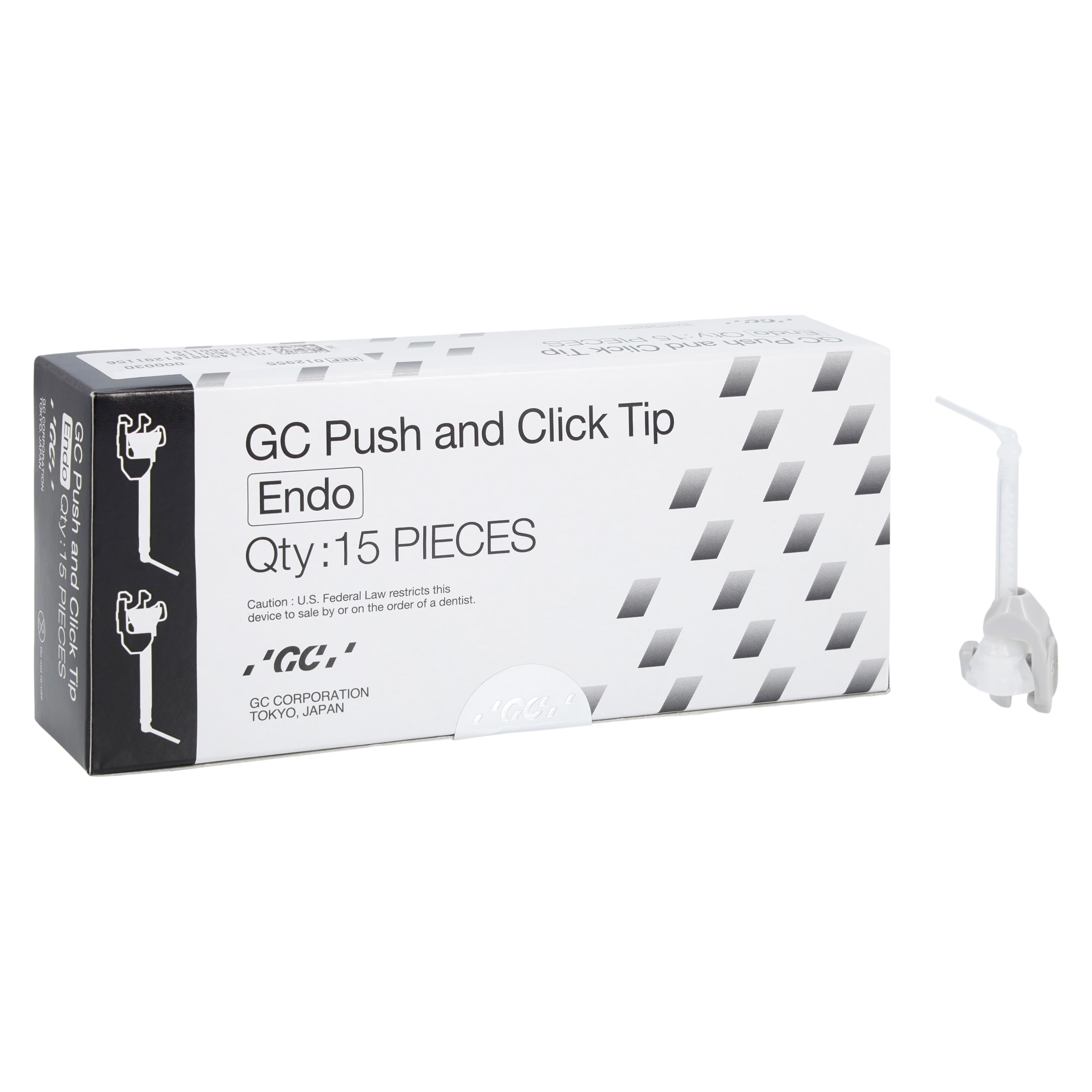 GC FujiCEM Evolve Push and Click Endo Mixing Tips, 15/Pk, 012955 thumbnail 2