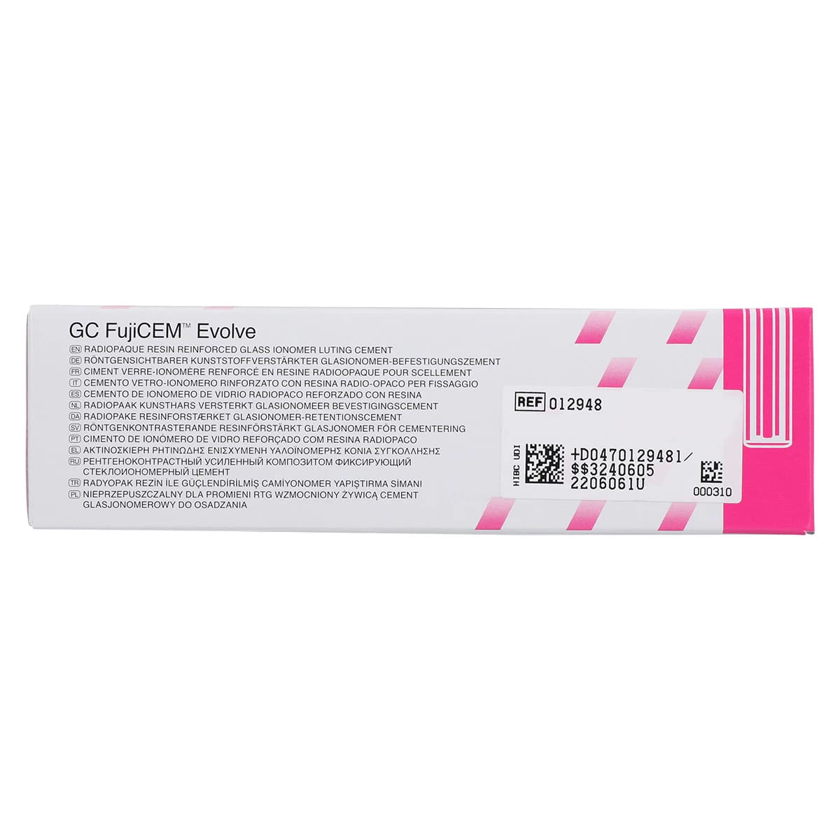 GC FujiCEM Evolve Resin-Reinforced Glass Ionomer Luting Cement, Automix Syringe, 9.2g (5.0mL), Single Pack with 15 Mixing Tips, 012948 thumbnail 7