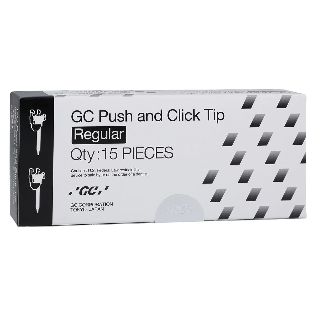 GC FujiCEM Evolve Push and Click Mixing Tips, Regular, 15/Pk, 012954 thumbnail 2
