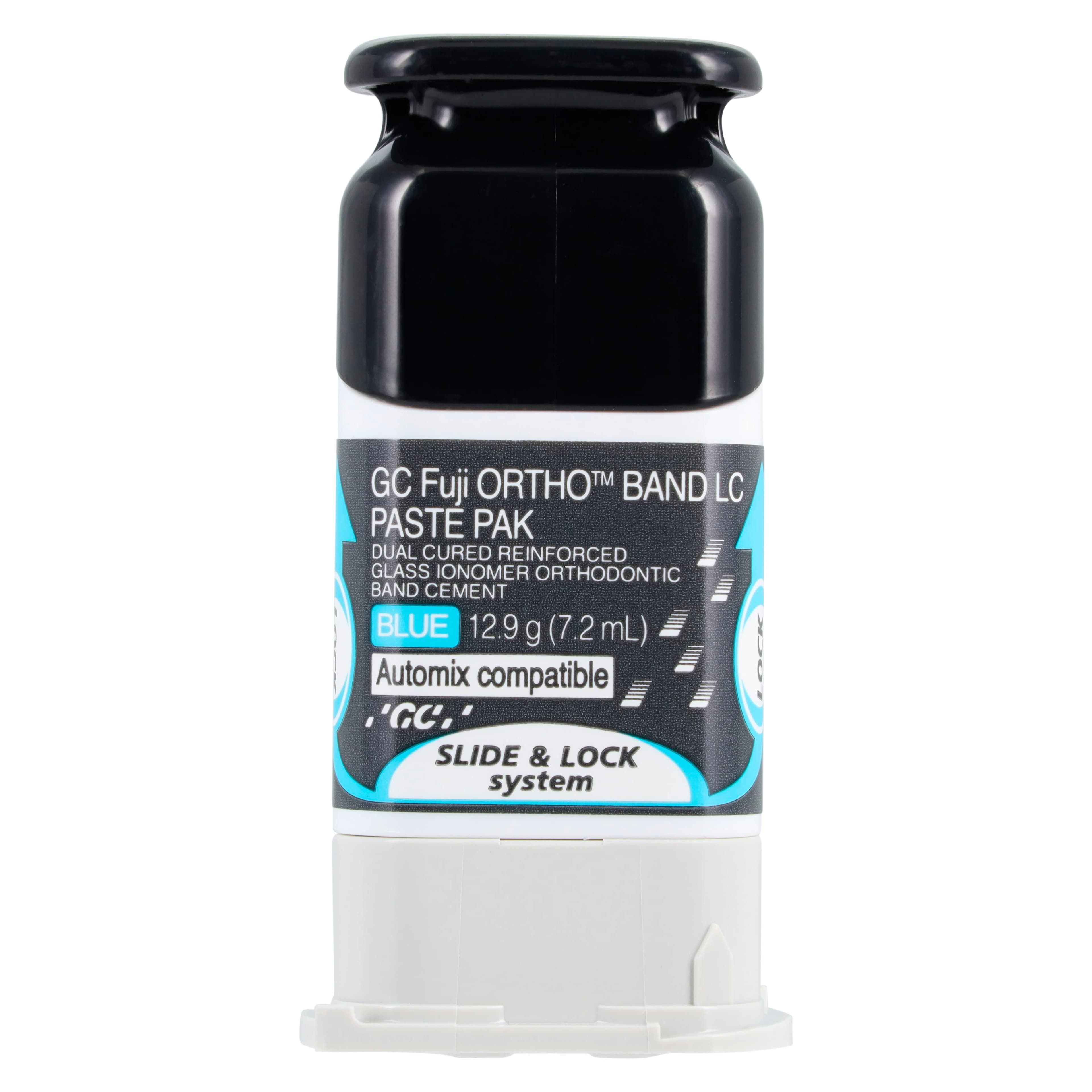 GC Fuji Ortho Band LC Automix SL Paste Pak, Light-Cured Resin-Reinforced Glass Ionomer Orthodontic Band Adhesive, 2 x 7.2 mL Cartridges, 013573 thumbnail 3