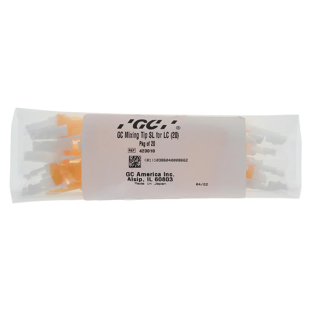 GC Fuji Ortho LC Automix Slide and Lock Mixing Tips, 20/Pkg, 423010 thumbnail 2