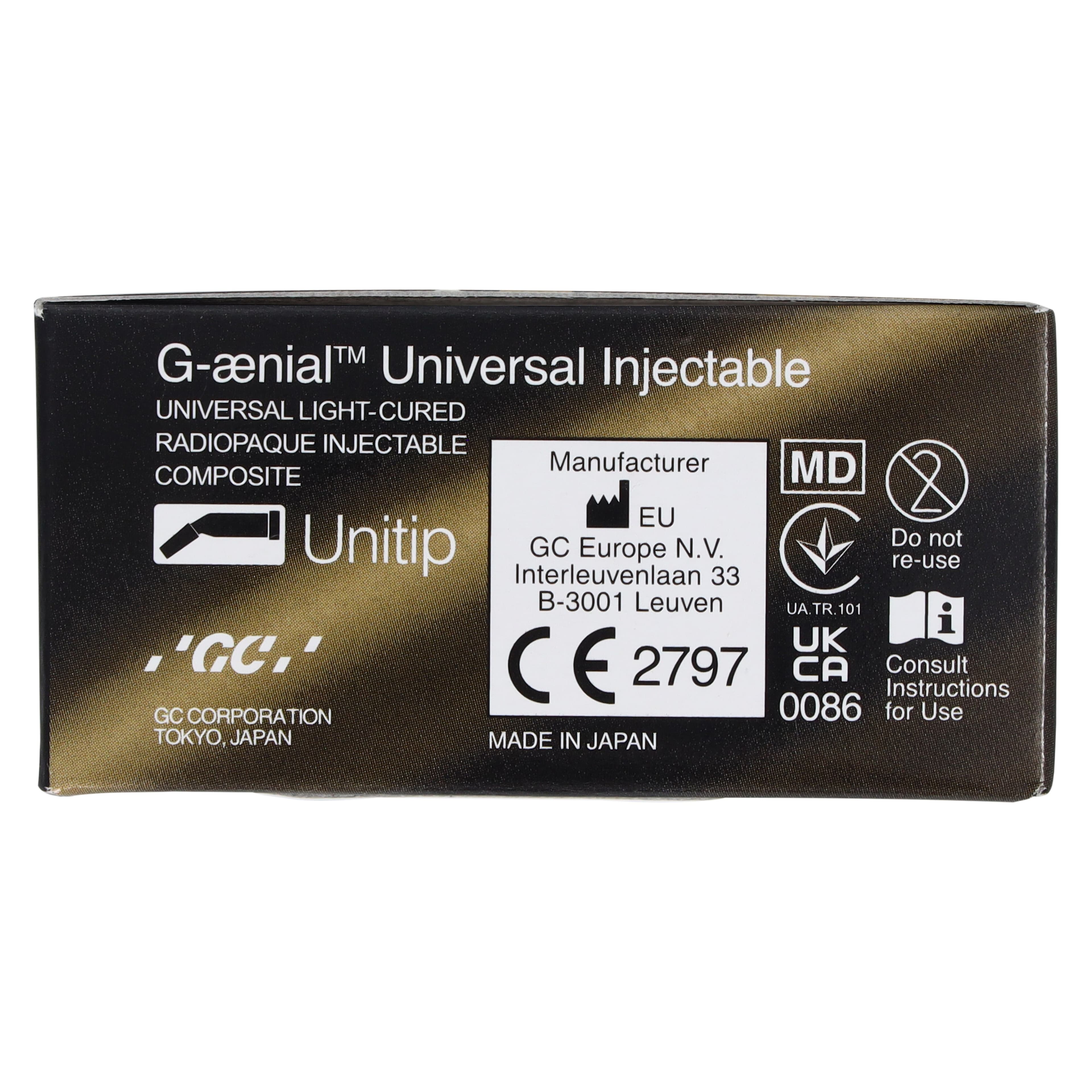 G-aenial Universal Injectable Composite Unitips, Shade B1, 0.16 mL, 15/Pkg, 012353 thumbnail 3
