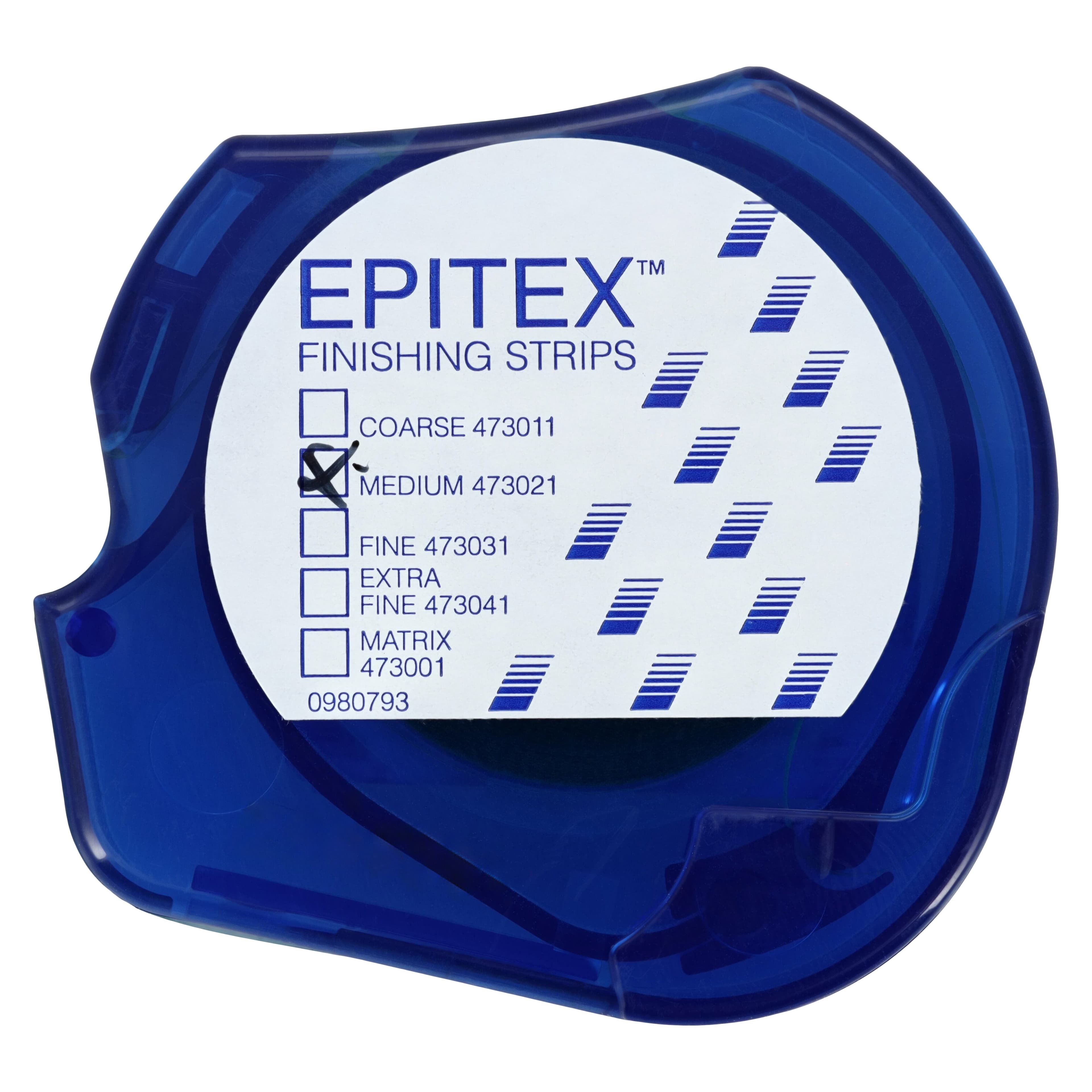Epitex Finishing and Polishing Strips Starter Kit, 4 Grits (Coarse, Medium, Fine, Extra Fine) + Clear Matrix, 10 m Reels, 473005 thumbnail 5