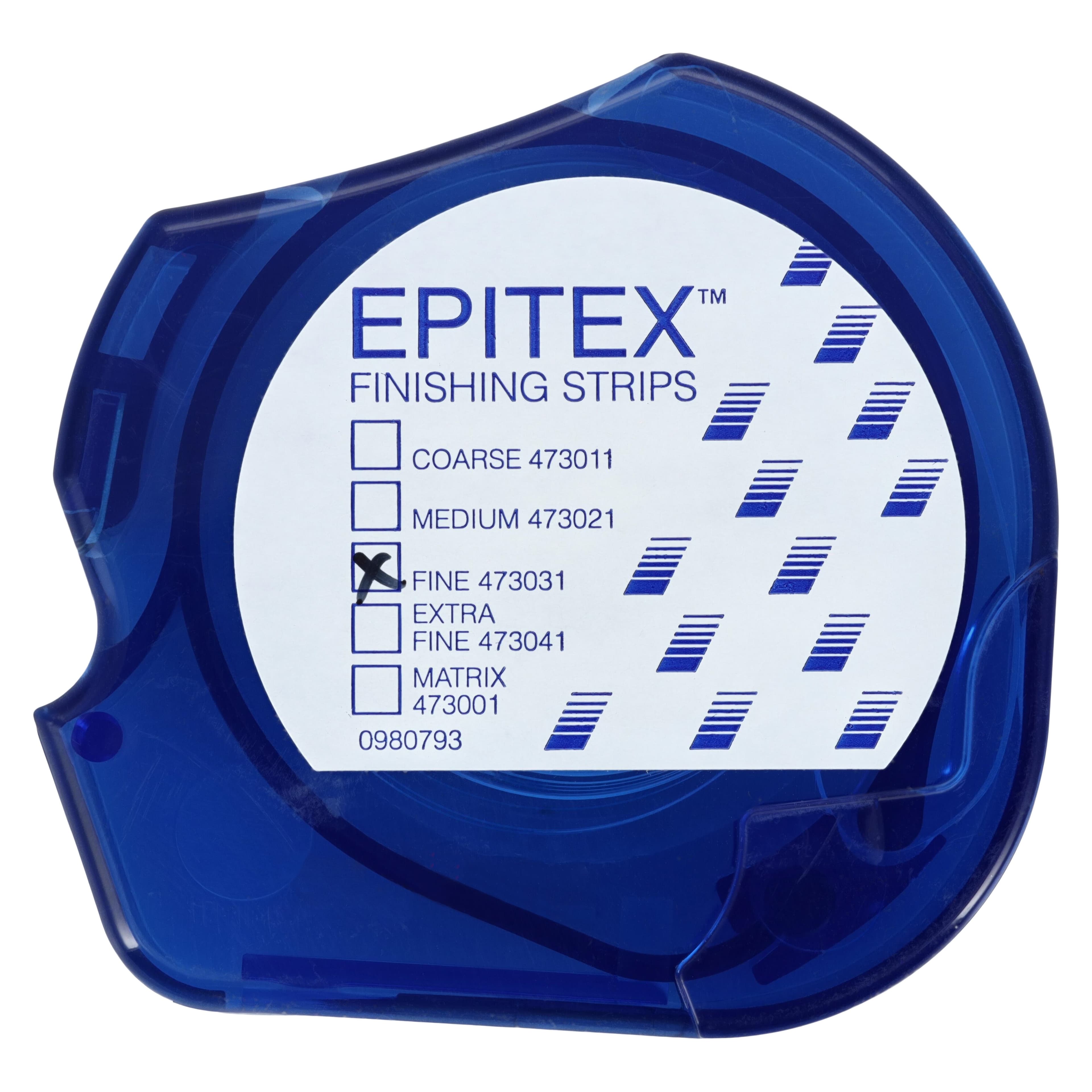 Epitex Finishing and Polishing Strips Starter Kit, 4 Grits (Coarse, Medium, Fine, Extra Fine) + Clear Matrix, 10 m Reels, 473005 thumbnail 6