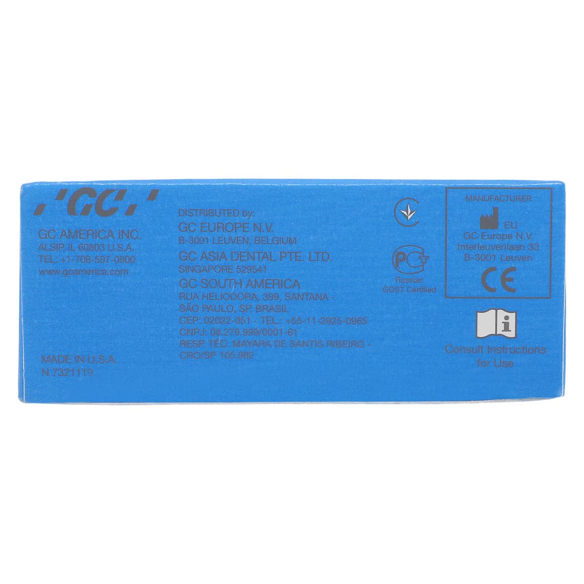 GC America COE #S30 Stainless Steel Perforated Partial Impression Tray, Upper Left/Lower Right, 1 Each (264301) thumbnail 4