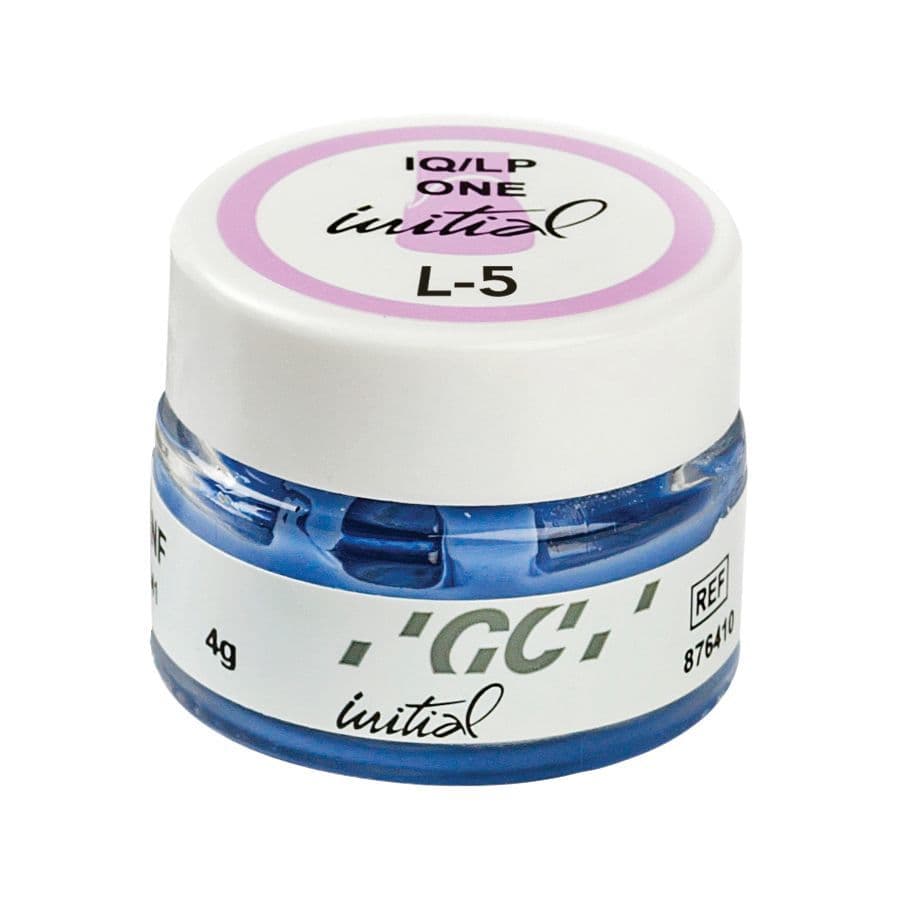 GC Initial IQ Lustre Paste ONE Enamel Effect, Shade 5 (L-5), 4g Jar, Refill - GC Initial IQ Lustre Pastes ONE Enamel Refill - Image 1