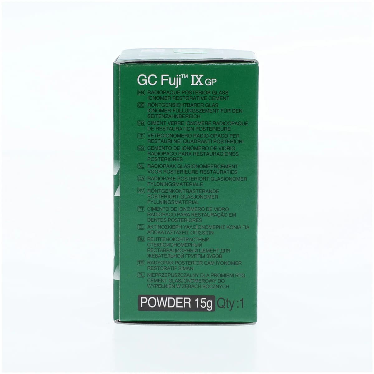 GC Fuji IX GP Packable Glass Ionomer Restorative Powder Refill, Shade A2, 15 g, 000158 thumbnail 3