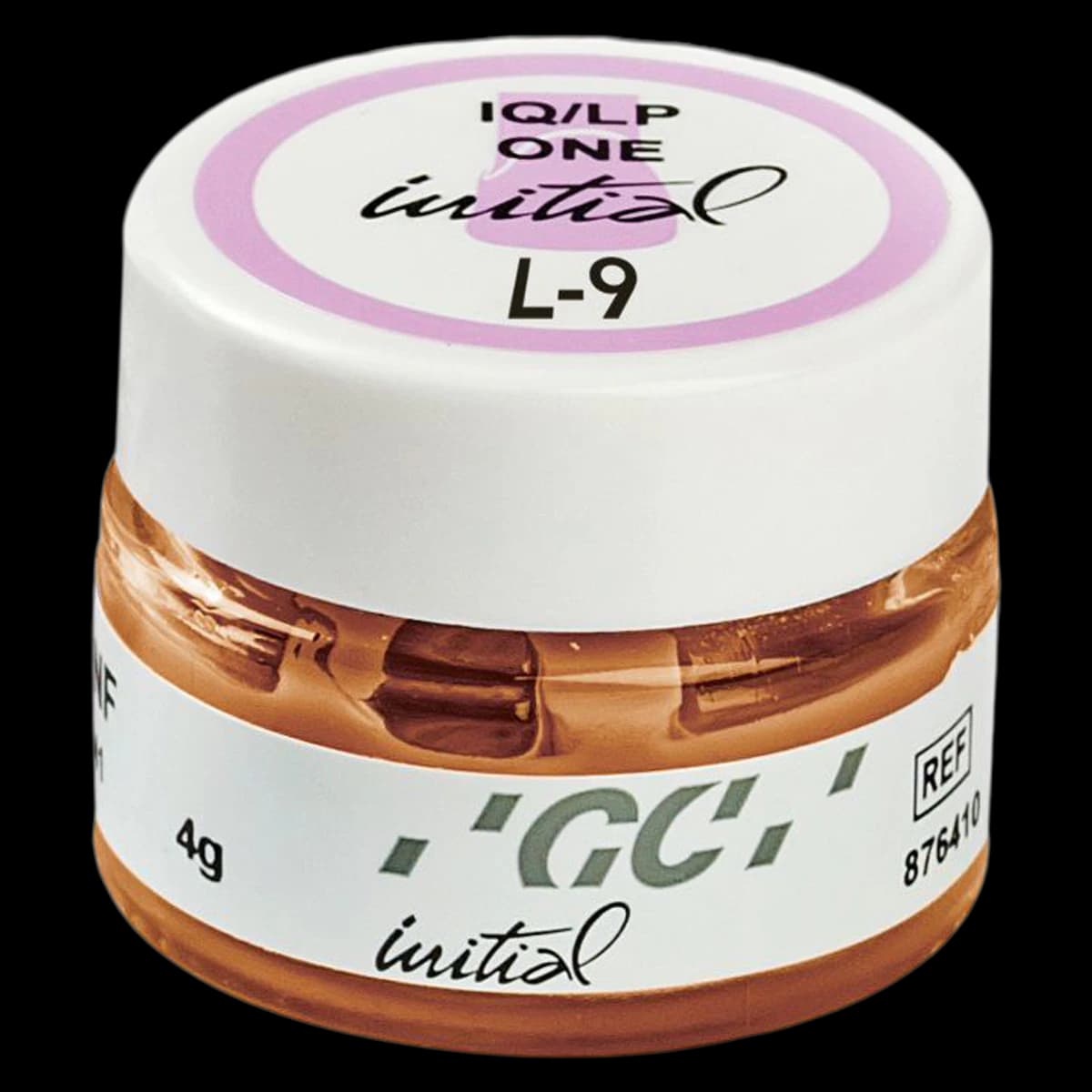 GC Initial IQ Lustre Paste ONE – Enamel Effect, Shade 9 (L-9), 4 g Jar - GC Initial™ IQ Lustre Paste ONE – Enamel Effect, 4 g Jar - Shade 9, L-9 - Image 1