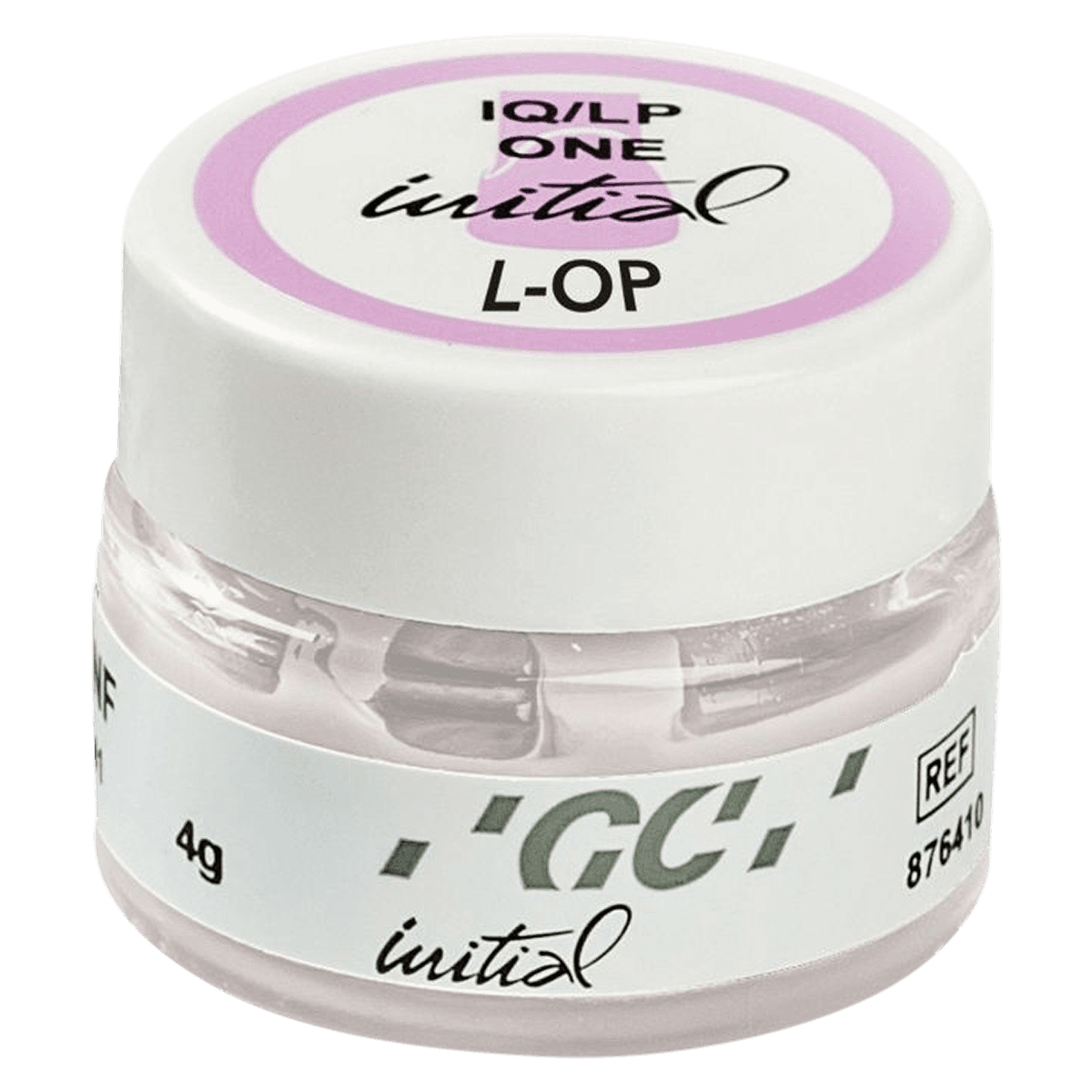 GC Initial IQ Lustre Paste ONE – Enamel Effect, Shade OP (L-OP), 4 g Jar - GC Initial™ IQ Lustre Paste ONE – Enamel Effect, 4 g Jar - Shade OP, L-OP - Image 1