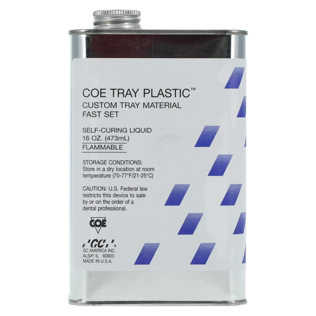 COE Tray Plastic Fast Set Liquid Refill, 16 oz (1 pt) Bottle, #240192 thumbnail 2