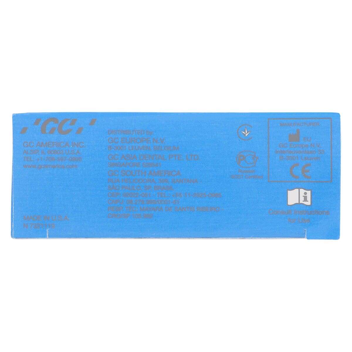 COE Stainless Steel Partial Perforated Impression Tray #S33, Anterior Upper, 1/Pkg, 264331 thumbnail 4