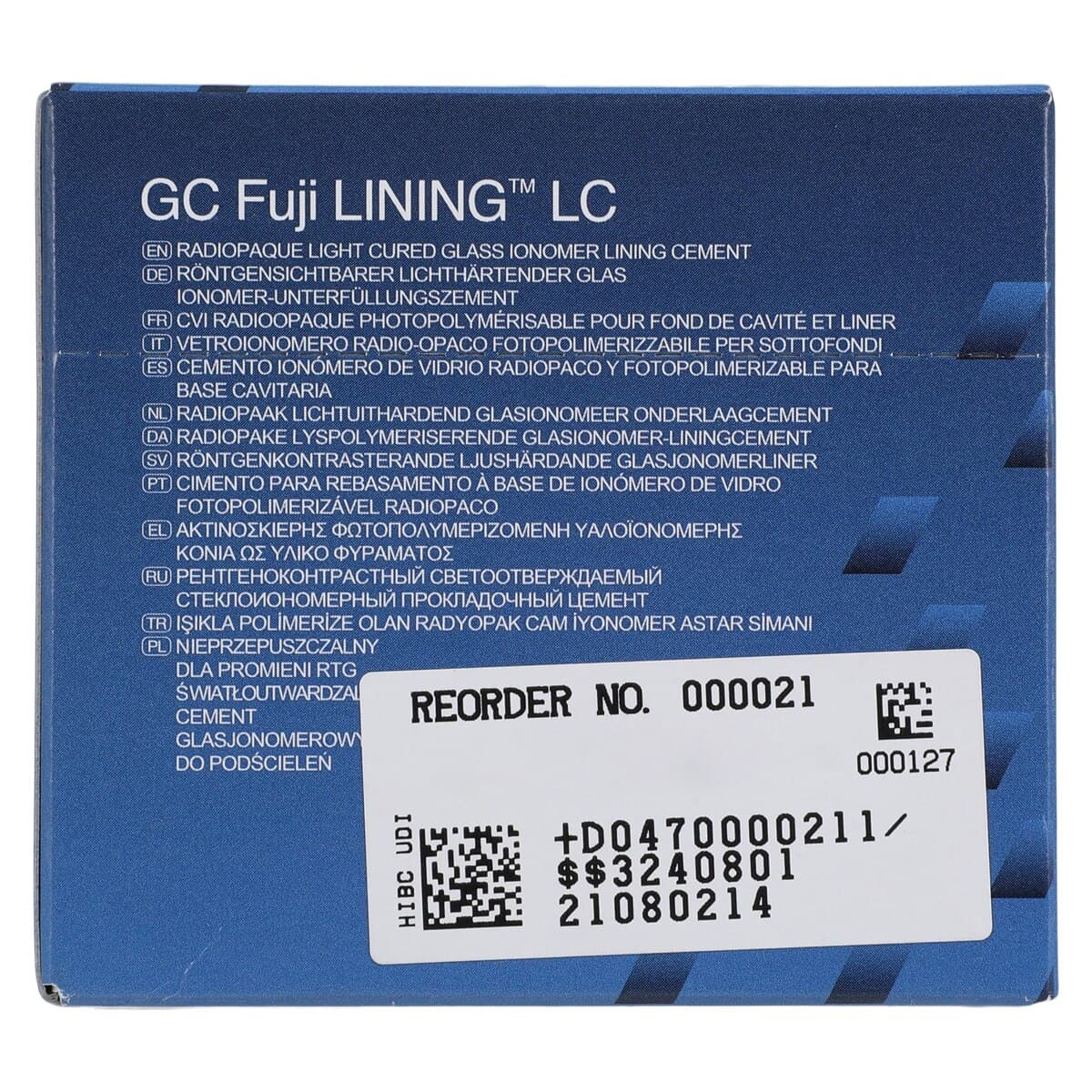 GC Fuji Lining LC Light-Cured Glass Ionomer Liner/Base, 1:1 Intro Package (10 g Powder, 6.8 ml Liquid, Mixing Pad & Spatula), 000021 thumbnail 5