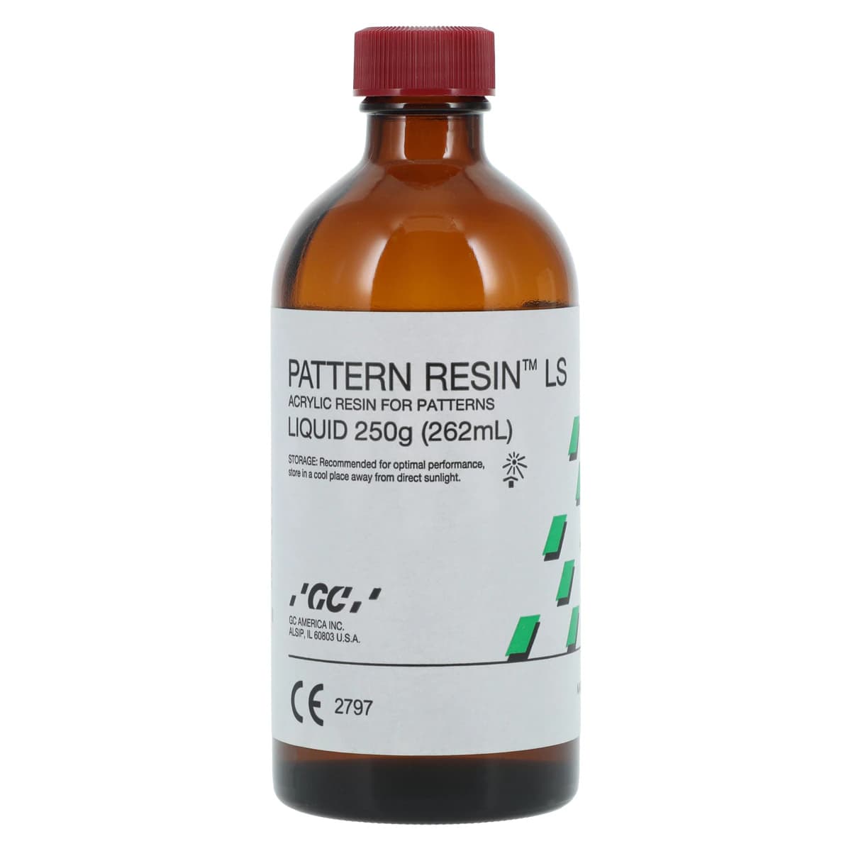 GC America Pattern Resin LS Self-Curing Acrylic Die Material, Liquid Refill, 250 g (262 mL), 1/Bottle, 335205 thumbnail 3