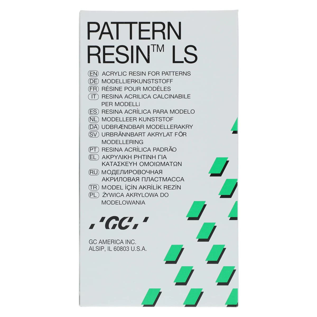 GC America Pattern Resin LS Self-Curing Acrylic Die Material, Liquid Refill, 250 g (262 mL), 1/Bottle, 335205 thumbnail 6