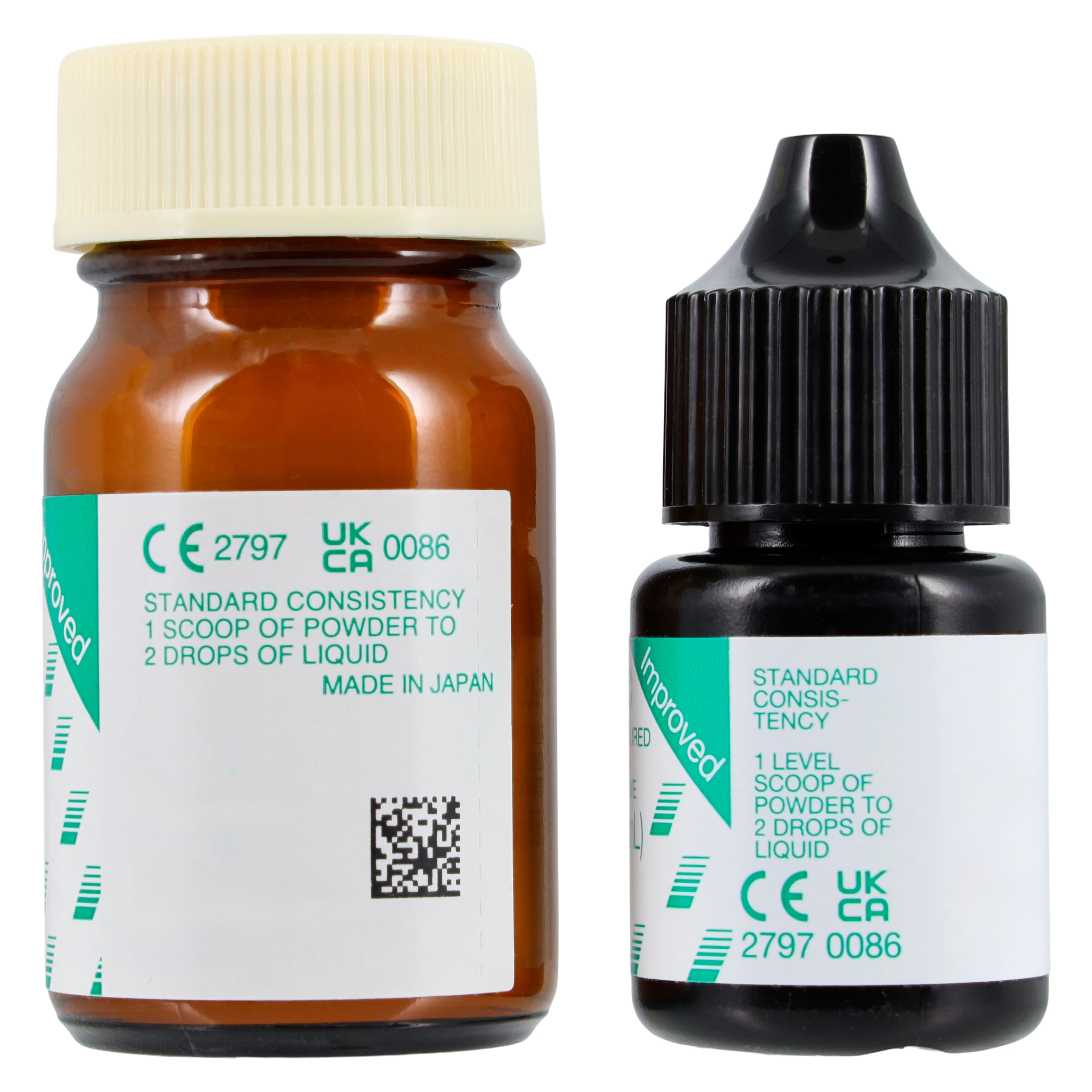 GC Fuji II LC Improved Light-Cure Resin-Reinforced Glass Ionomer Restorative, 1:1 Powder/Liquid Package, Shade A1, 15 g Powder + 6.8 ml Liquid, #000184 thumbnail 3