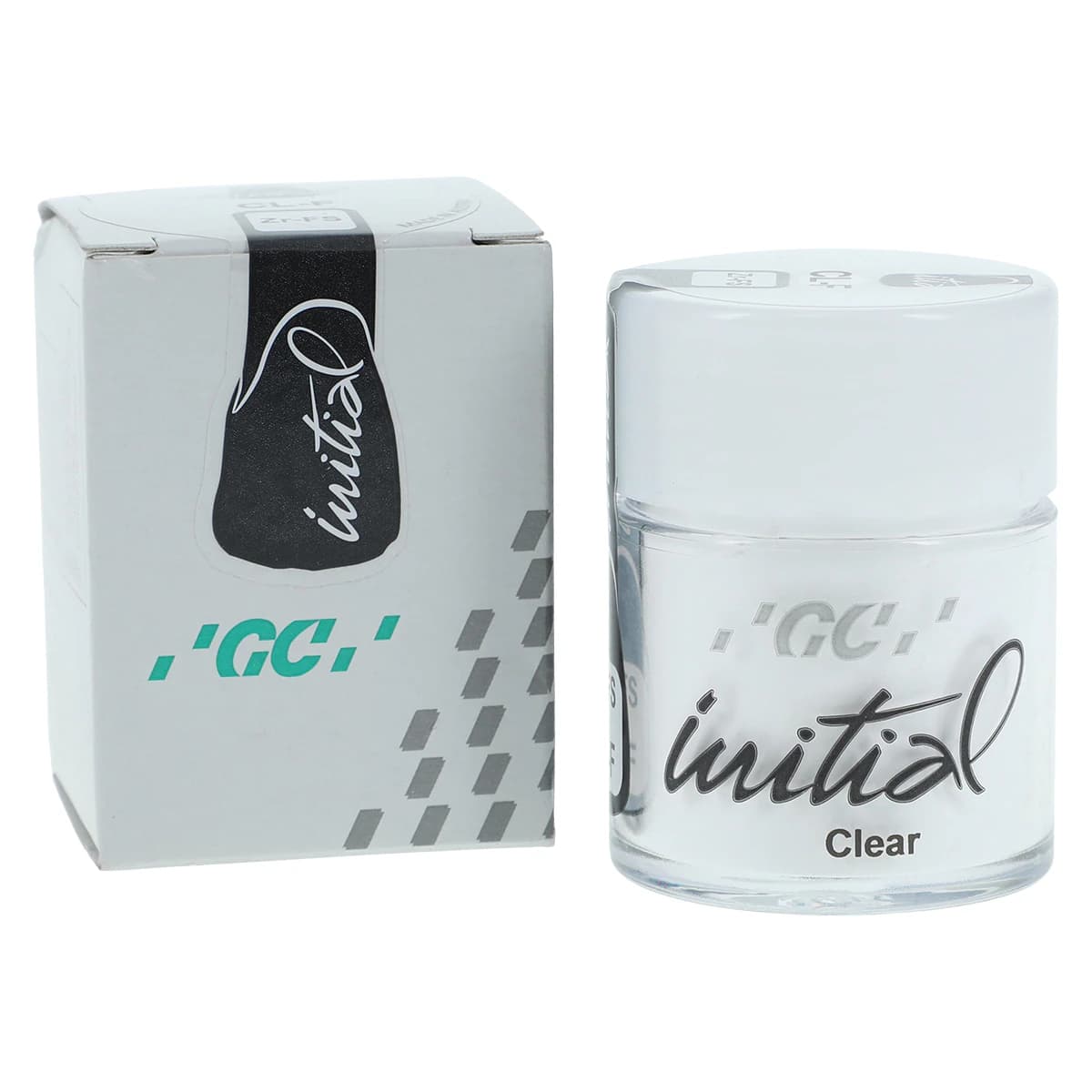 GC Initial Zr Clear Fluorescence CL-F Porcelain, 20 g, 875071 - Initial Zr Clear Fluorescence Cl-F, 20G - Image 1