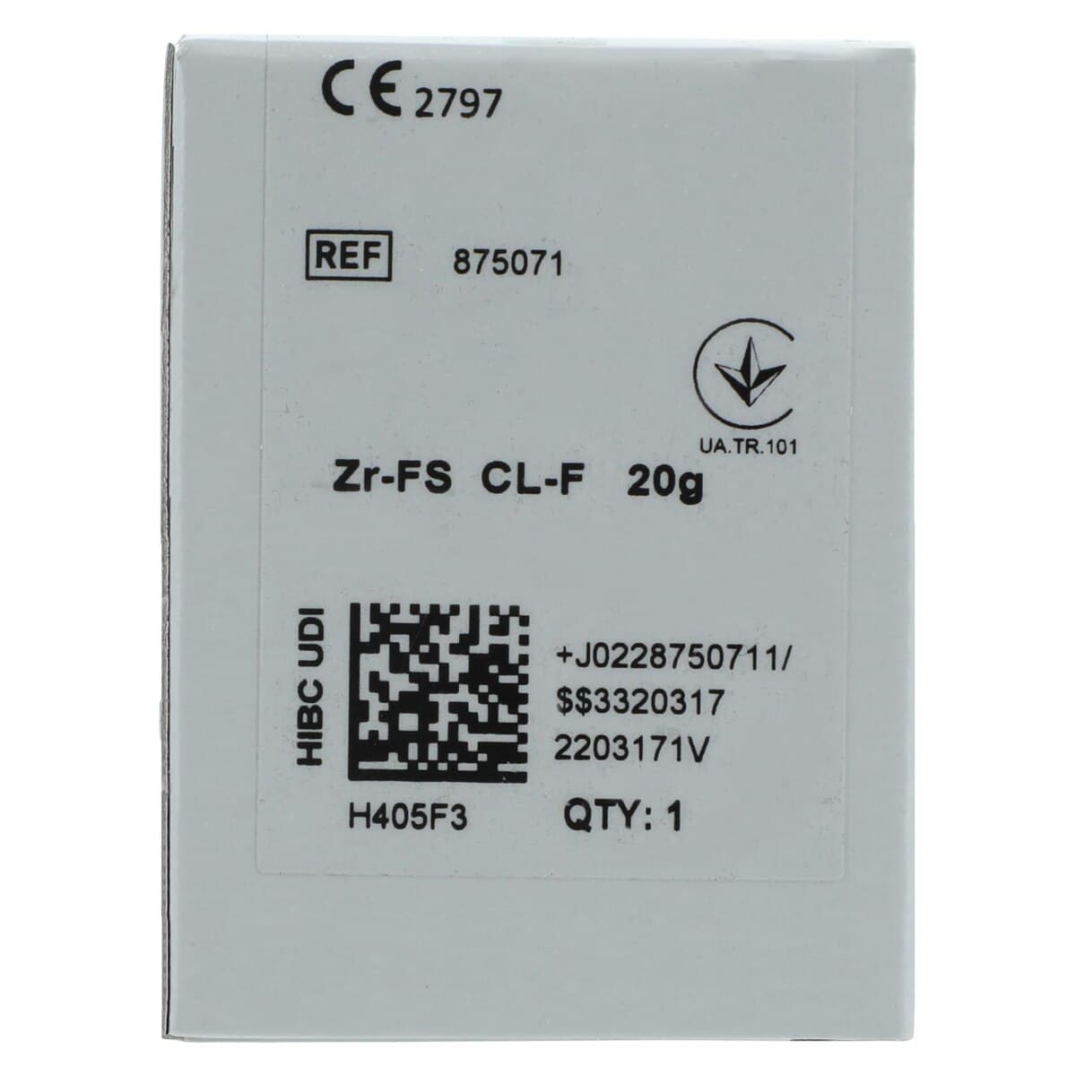 GC Initial Zr Clear Fluorescence CL-F Porcelain, 20 g, 875071 thumbnail 10