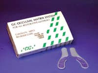GC Occlusal Matrix System, 50 Matrices (25 Left + 25 Right), for Light-Cured and Self-Cured Restorative Materials - GC OCCLUSAL MATRIX SYSTEM - Image 1