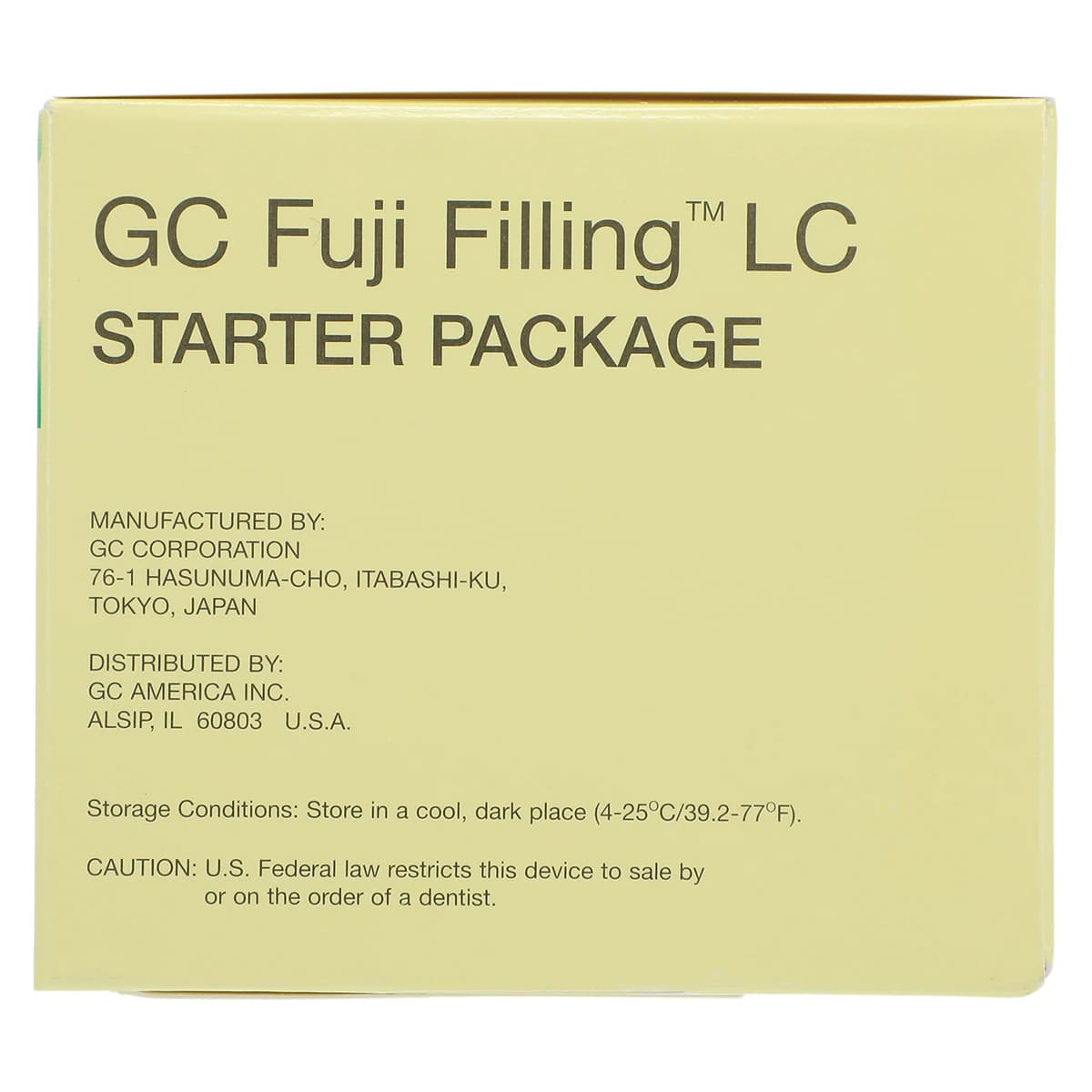 GC Fuji Filling LC Glass Ionomer Restorative, Triple-Cure, Starter Pack, Shade A2, 8 g Cartridge, 439881 thumbnail 3