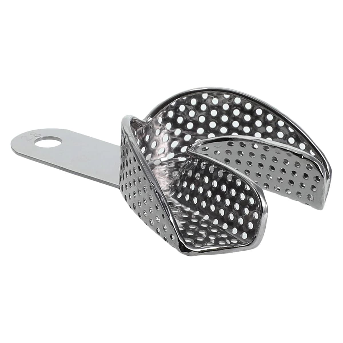 GC America Coe Nickel-Plated Perforated Pedodontic Impression Trays, Full Set of 6 (#7, #9, #14, #22, #24, #28), 260016 thumbnail 3