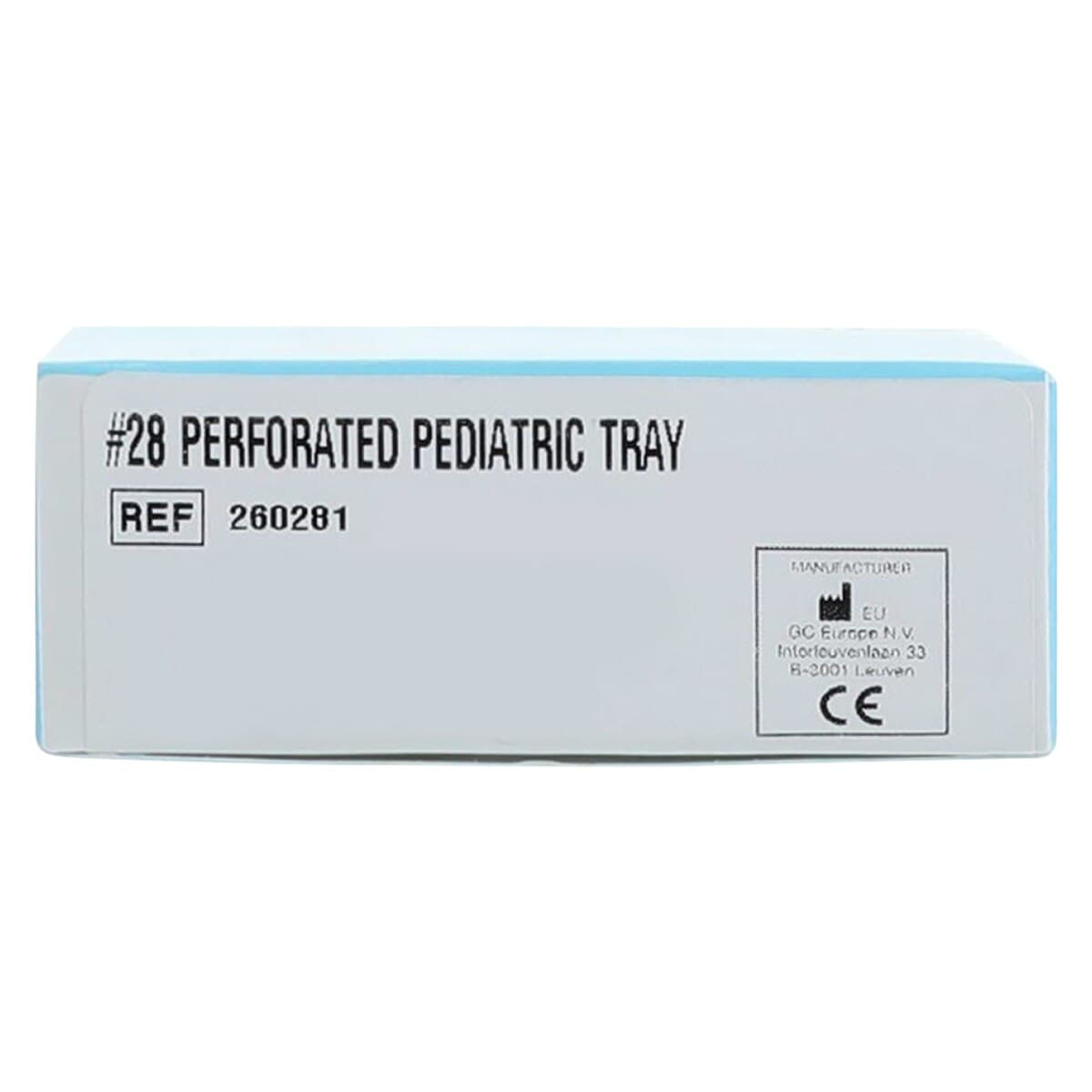 GC America Coe Nickel-Plated Perforated Pedodontic Impression Trays, Full Set of 6 (#7, #9, #14, #22, #24, #28), 260016 thumbnail 4