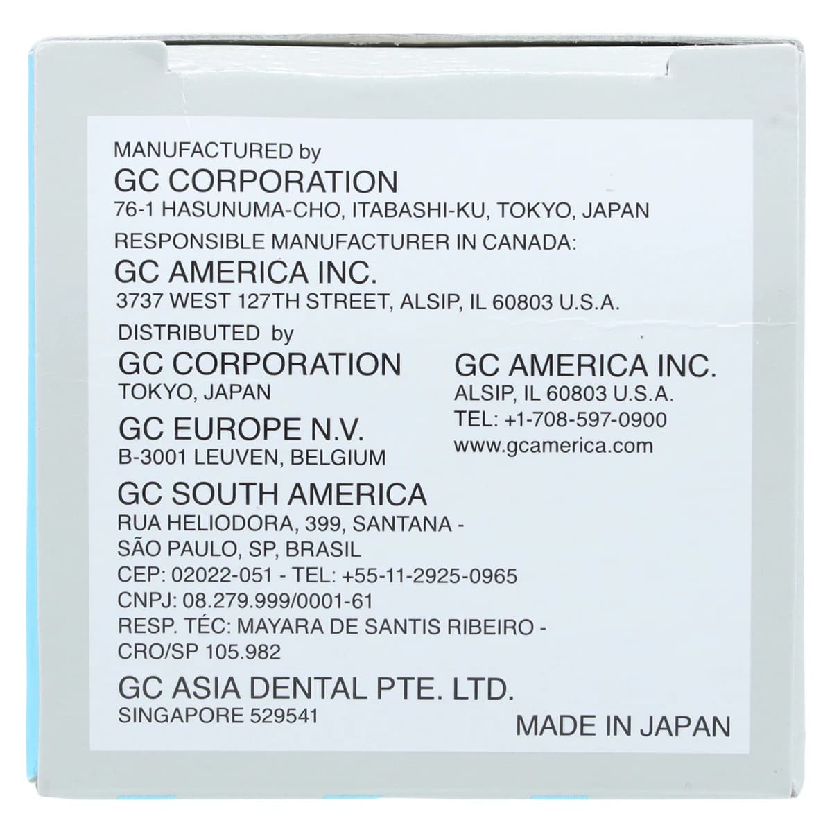 GC Fuji ORTHO Self-Cure Resin Reinforced Glass Ionomer Orthodontic Cement Powder Refill, 40 g, #000209 thumbnail 10