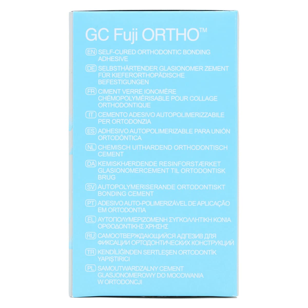 GC Fuji ORTHO Self-Cure Resin Reinforced Glass Ionomer Orthodontic Cement Powder Refill, 40 g, #000209 thumbnail 8