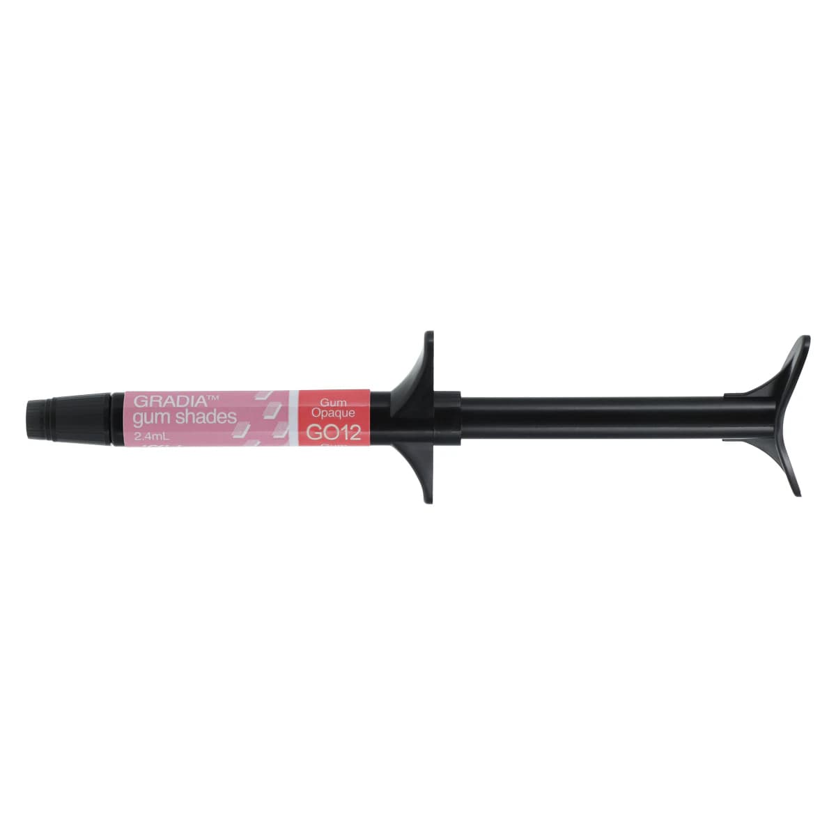 Gradia Gum Opaque GO12 Light-Curing Gingival Composite, 2.4 mL Syringe Refill, 001891 thumbnail 2