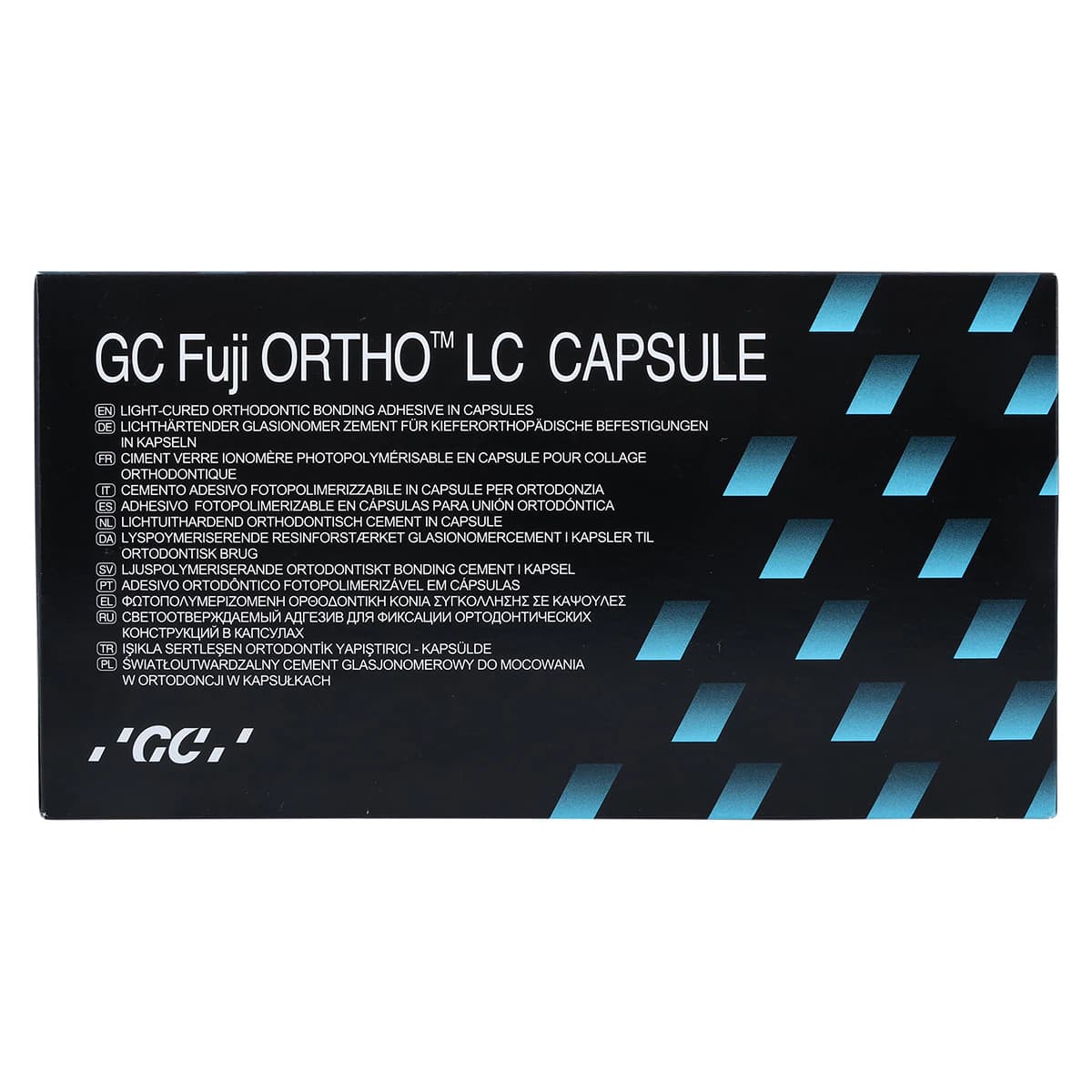 GC Fuji Ortho LC Light-Cure Resin Reinforced Glass Ionomer Orthodontic Cement, Capsule Refill, 50/Pk, 439450 thumbnail 3