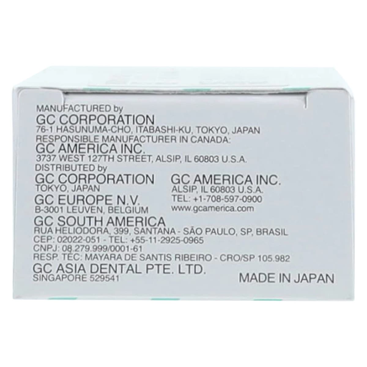 GC Cavity Conditioner, 20% Polyacrylic Acid with 3% Aluminum Chloride Hexahydrate, 5.7 mL (6 g) Bottle, 000110 thumbnail 9