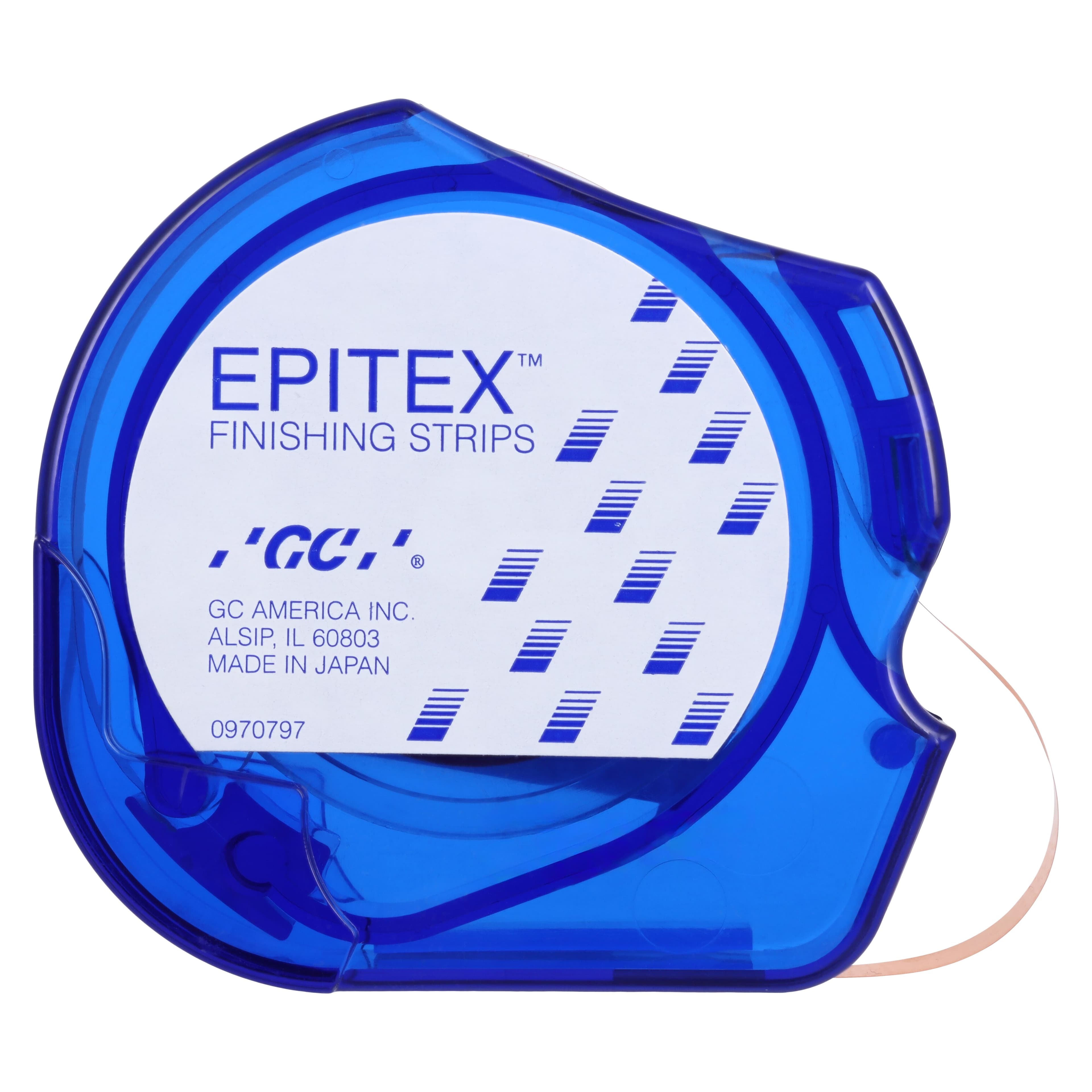 GC America EPITEX Finishing and Polishing Strips, Extra Fine (Orange), 5 mm x 10 m Reel Refill, 473041 thumbnail 2