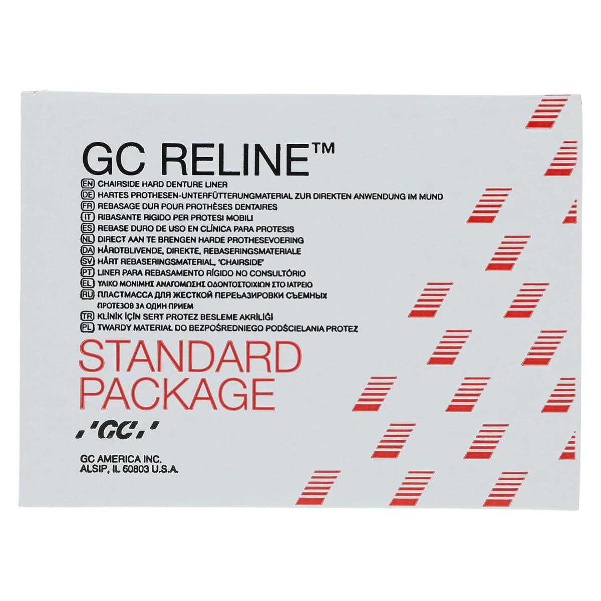 GC Reline Hard Denture Chairside Reline Material, Standard Pack, 346001 thumbnail 7
