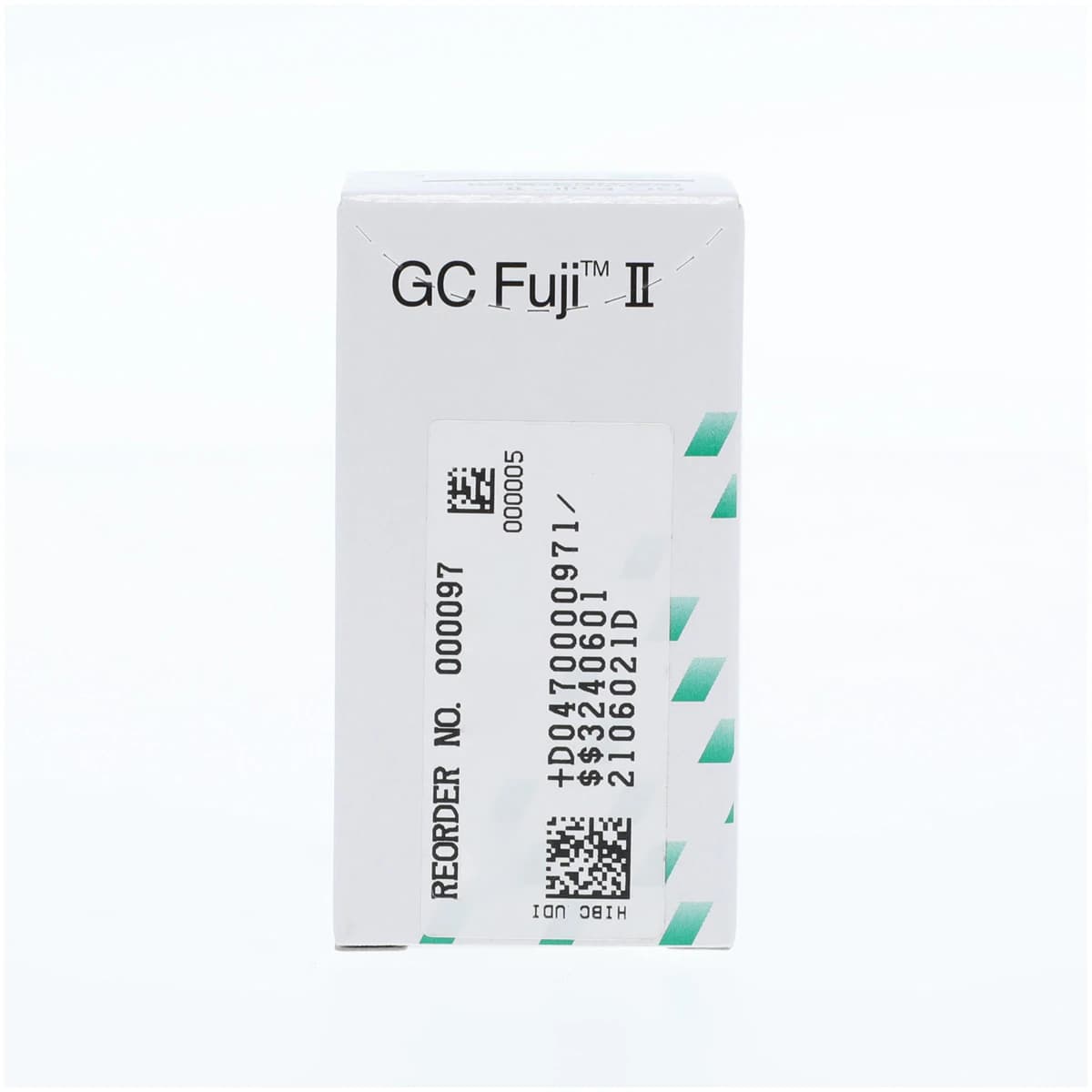 GC Fuji II Glass Ionomer Restorative Powder Refill, Shade #23 Dark Gray, 15g Bottle thumbnail 4