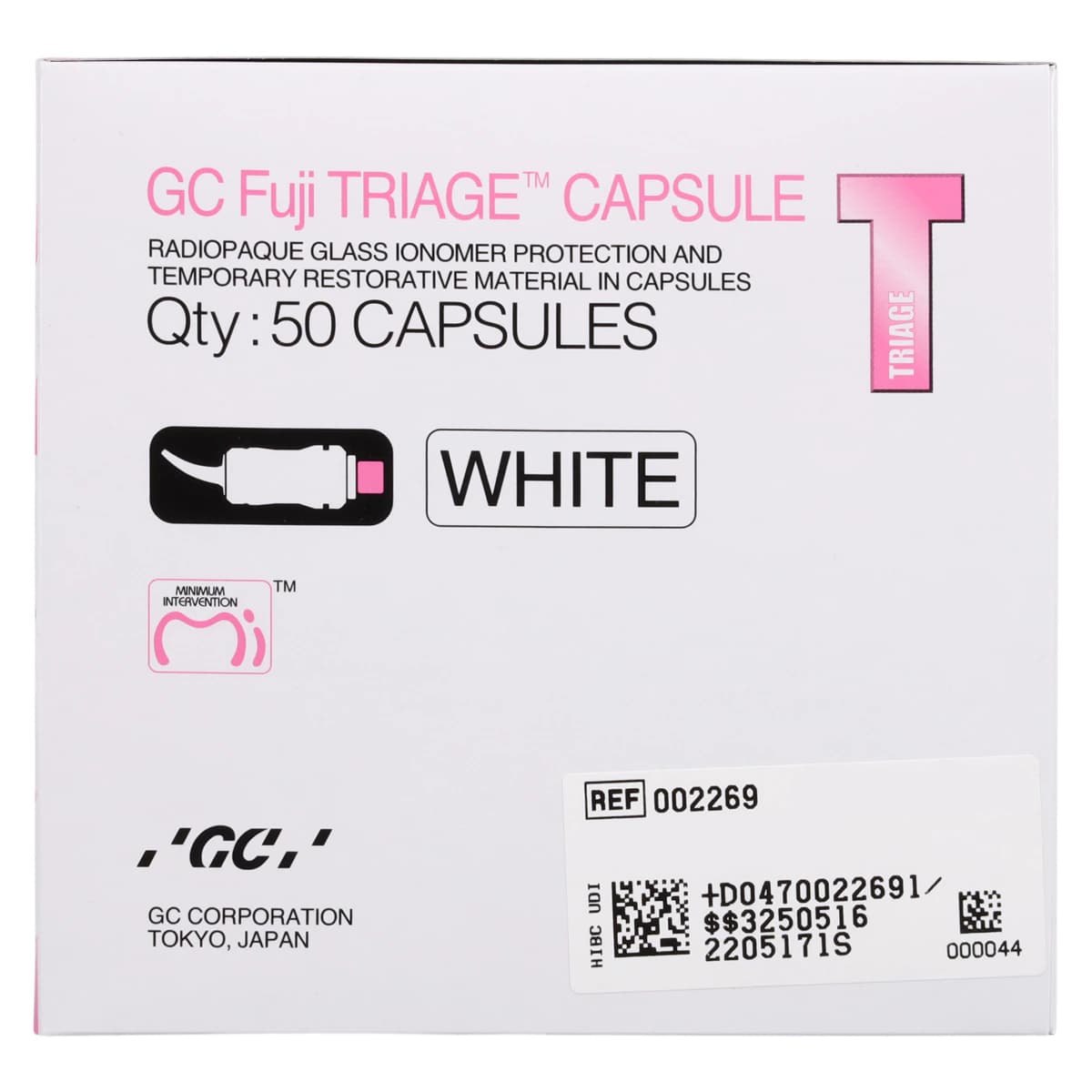 GC Fuji TRIAGE Glass Ionomer Sealant and Surface Protectant Capsules, White, 0.13 ml, 50/Box, 002269 thumbnail 3