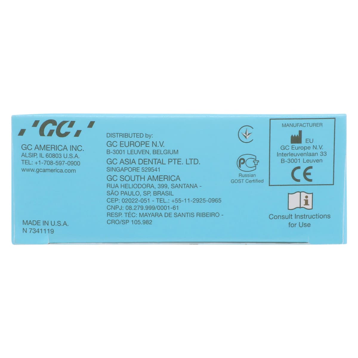 COE® Nickel-Plated Perforated Impression Tray, #21 Medium Lower, Full-Arch, 1 Each, 260211 thumbnail 4