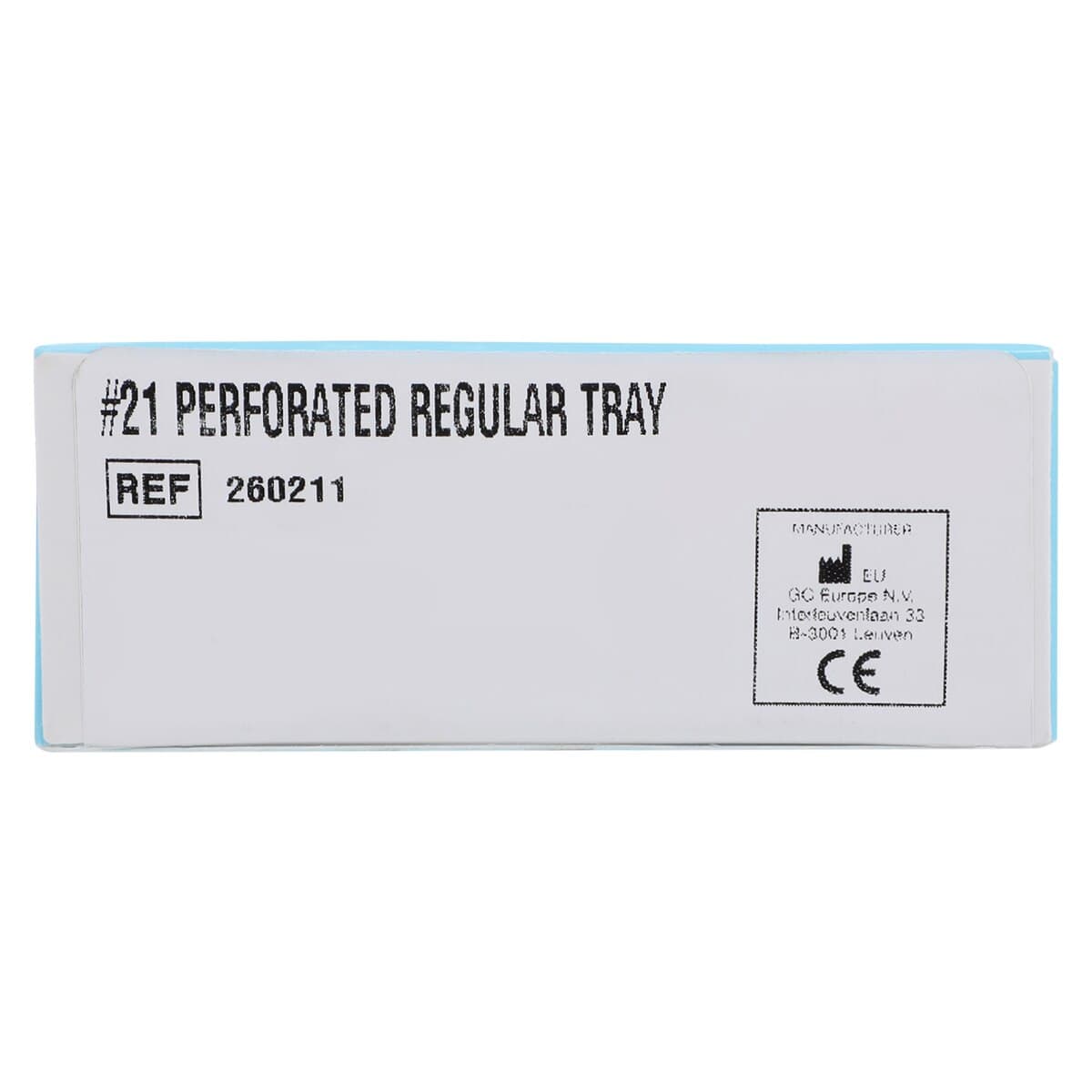 COE® Nickel-Plated Perforated Impression Tray, #21 Medium Lower, Full-Arch, 1 Each, 260211 thumbnail 5