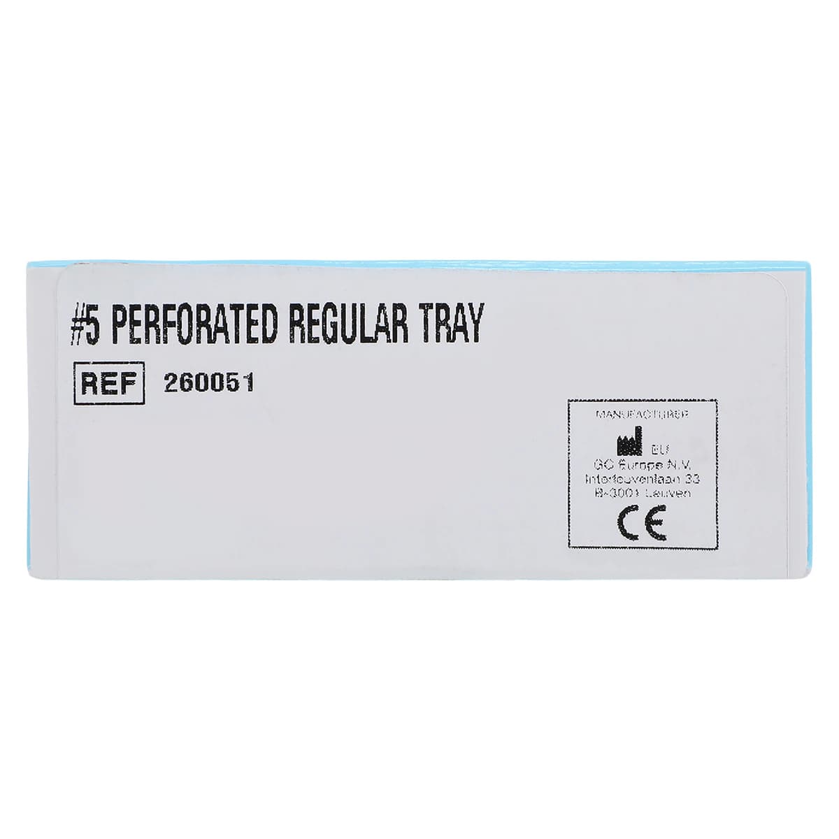 COE® Nickel-Plated Perforated Impression Tray, #5 Narrow Medium Upper, 1/Pk, 260051 thumbnail 5