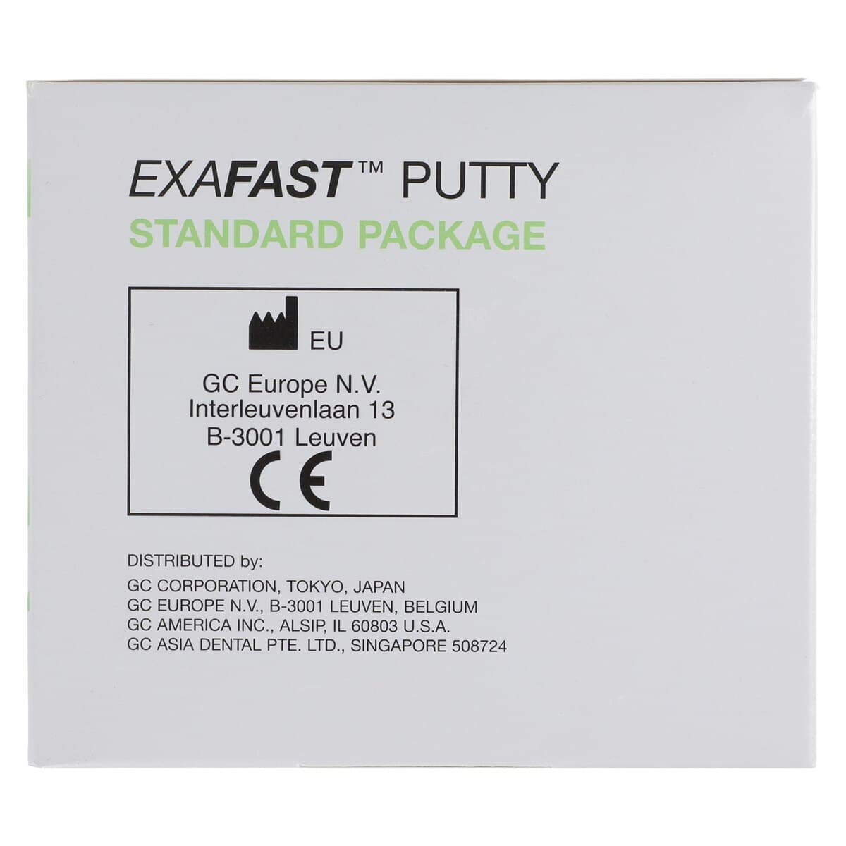 Exafast NDS VPS Impression Material Putty Kit, Fast Set, Green, 2 x 500 g Jars (Base & Catalyst), 1/Pk, 137307 thumbnail 10