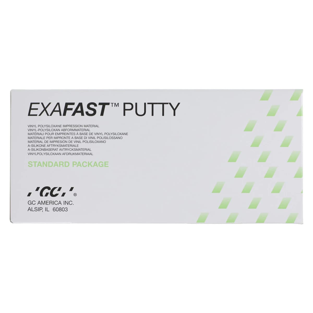 Exafast NDS VPS Impression Material Putty Kit, Fast Set, Green, 2 x 500 g Jars (Base & Catalyst), 1/Pk, 137307 thumbnail 8