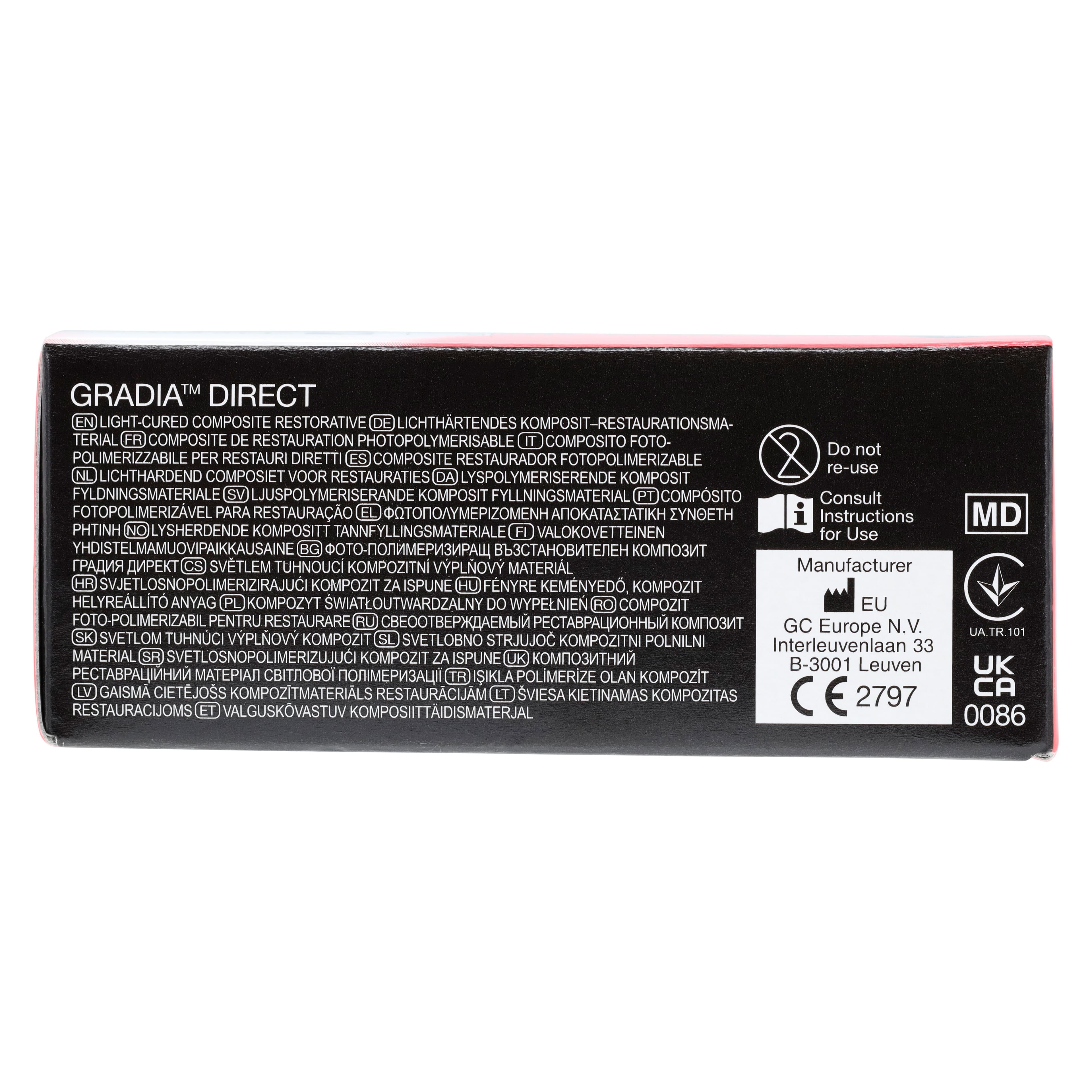 GC America Gradia Direct Unitip Refill, P-A3, 0.16 ml, 20/Box, #001999 thumbnail 3
