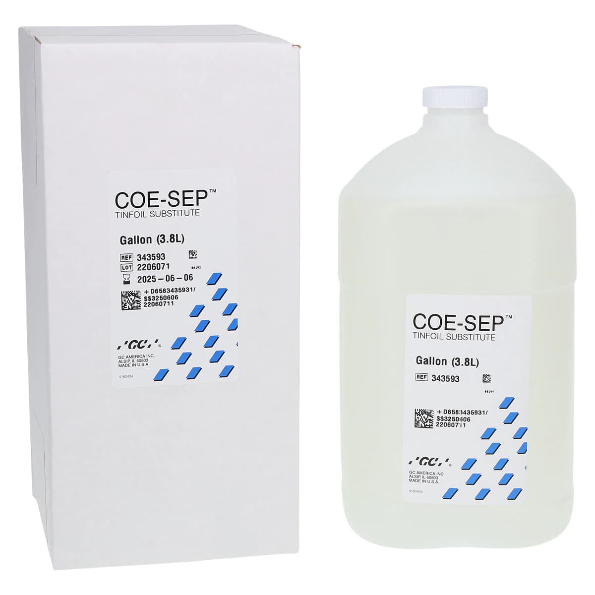 COE-SEP Tinfoil Substitute, 1 Gallon Bottle, 3.8L, 343593 thumbnail 2