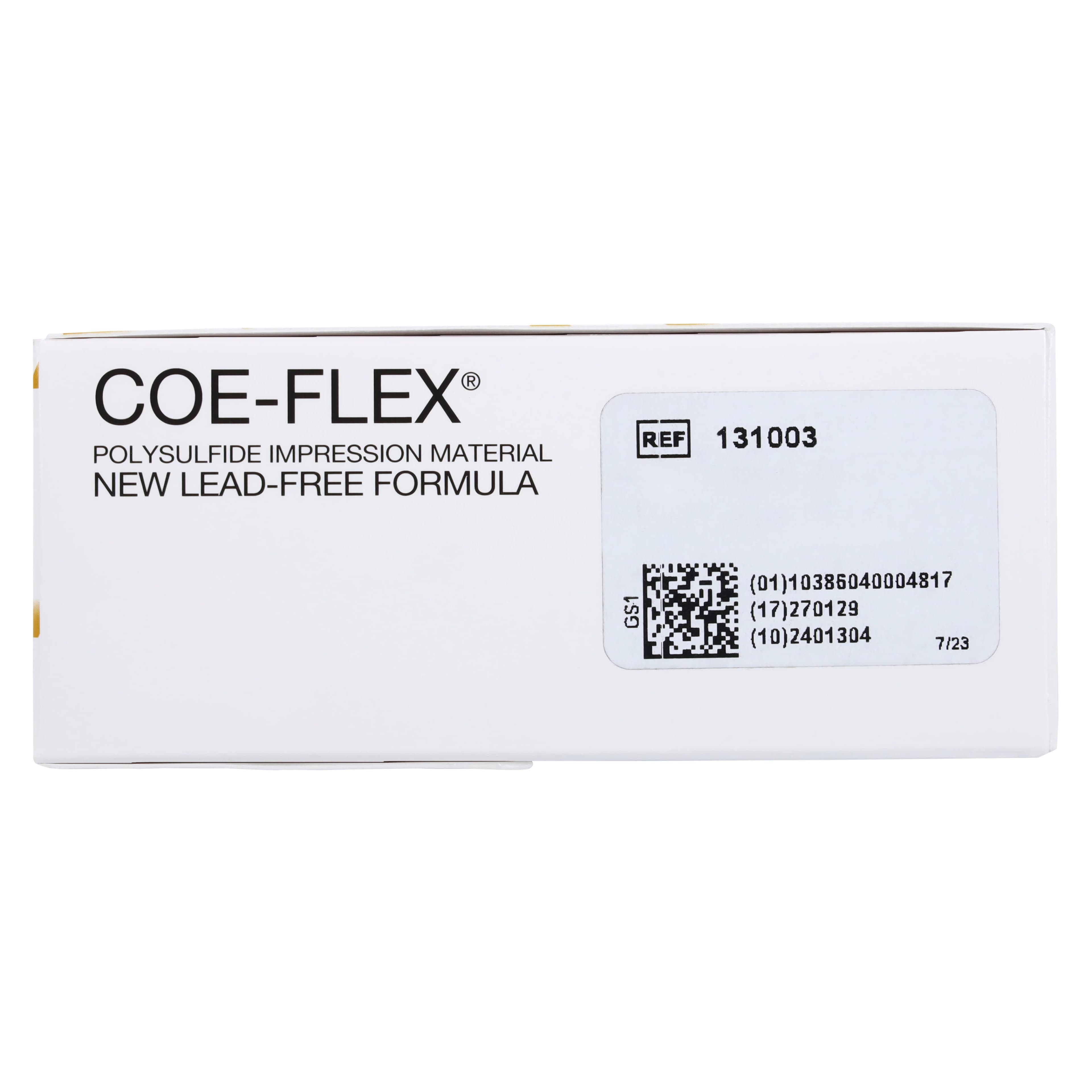 GC America COE-FLEX Lead-Free Polysulfide Impression Material, Injection Type (Light Body), Standard Pack, 90 mL Base / 45 mL Catalyst / 13-15 mL Adhesive, #131003 thumbnail 7